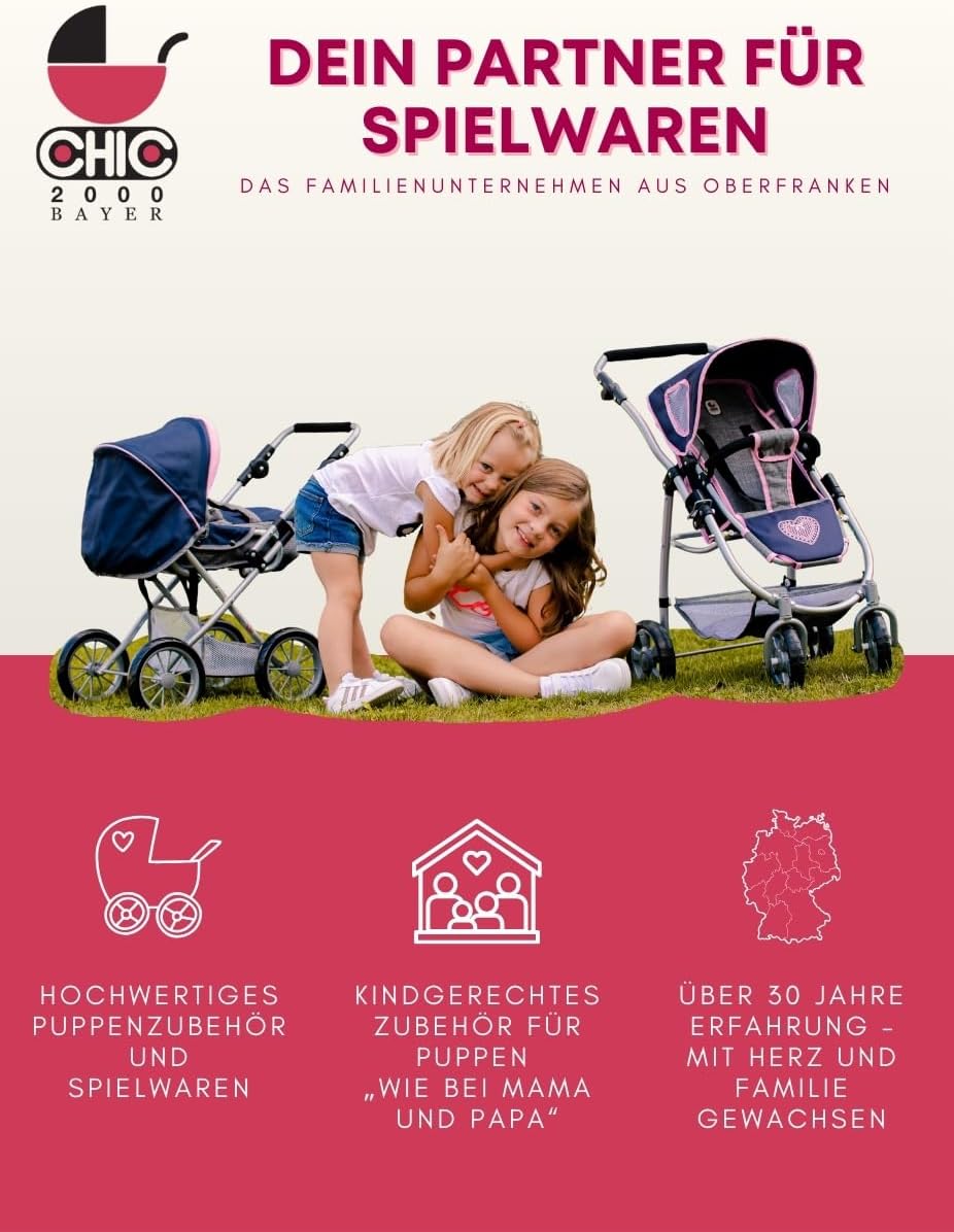 Bayer Chic 2000 Cochecito de bebé miniatura 7