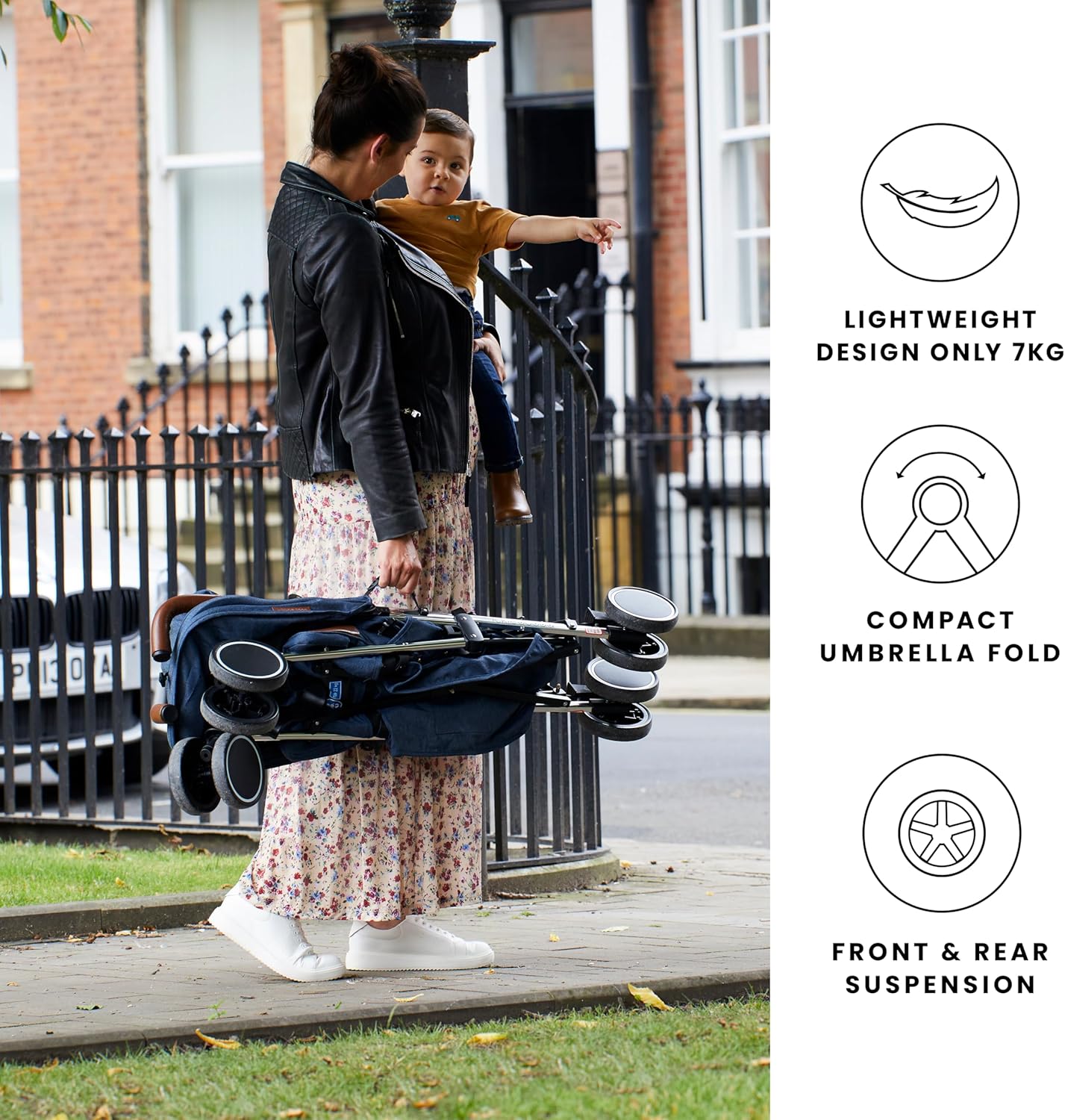 Ickle Bubba Cochecito de bebé Discovery miniatura 6