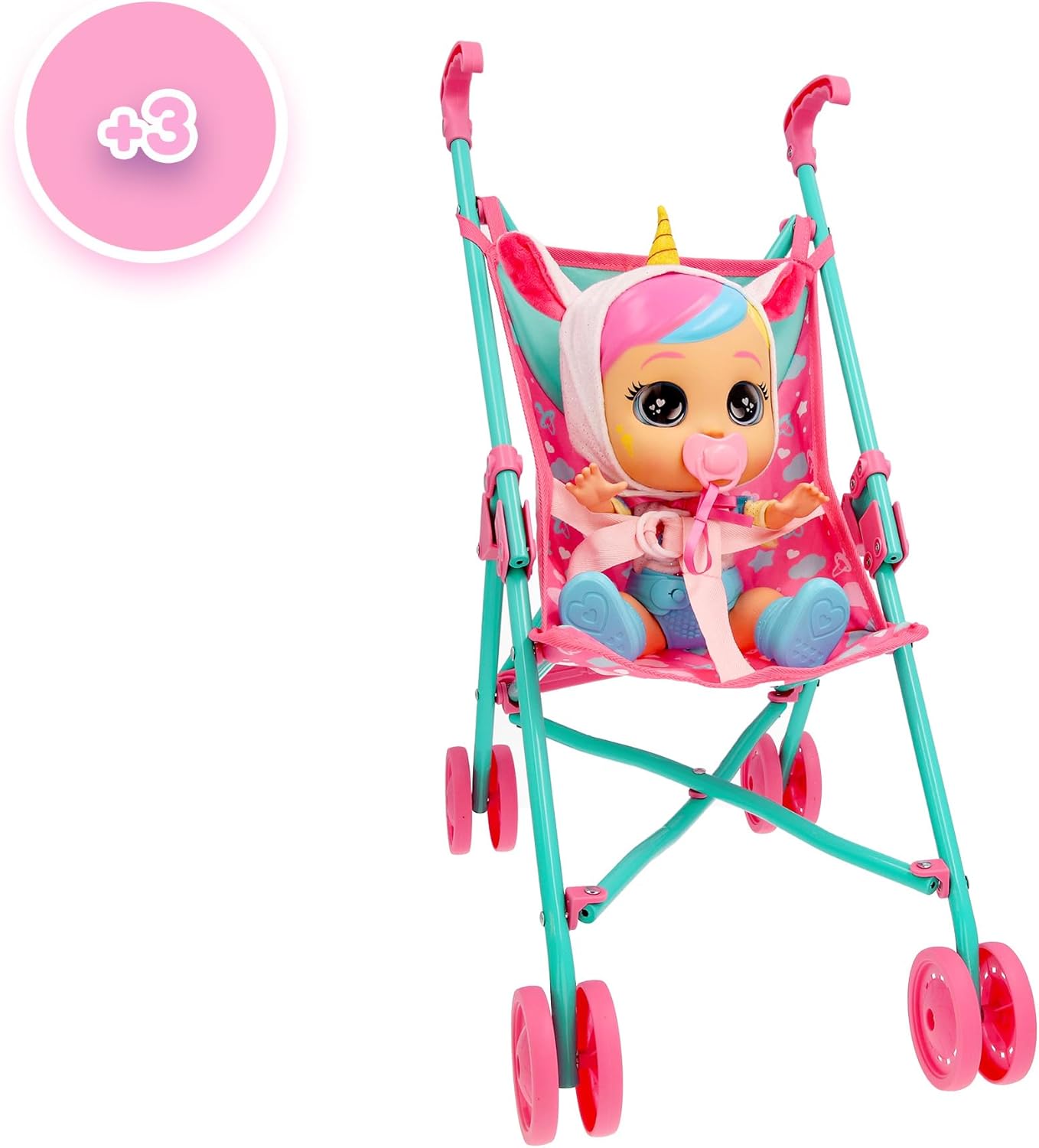 Cry Babies Cochecito de bebé BEBÉS LLORONES Sillita miniatura 5