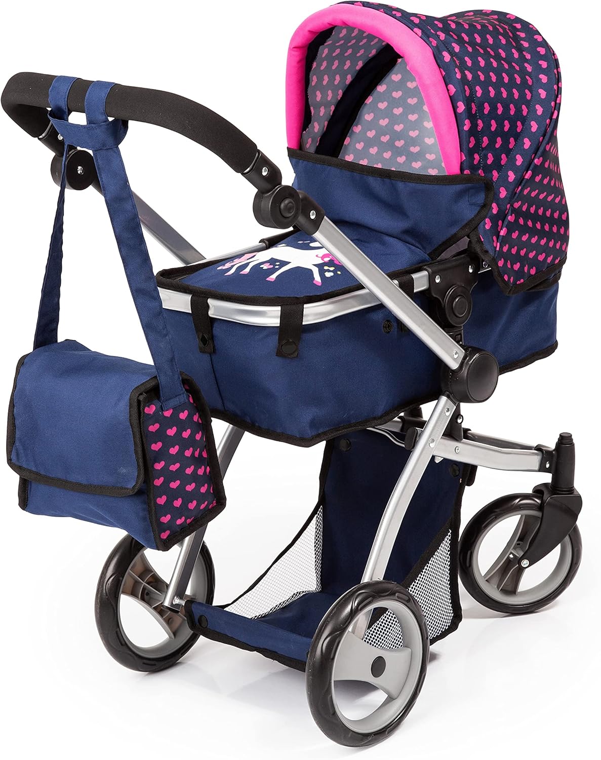 Bayer Design Cochecito de bebé Set muñecas Grandes miniatura 3