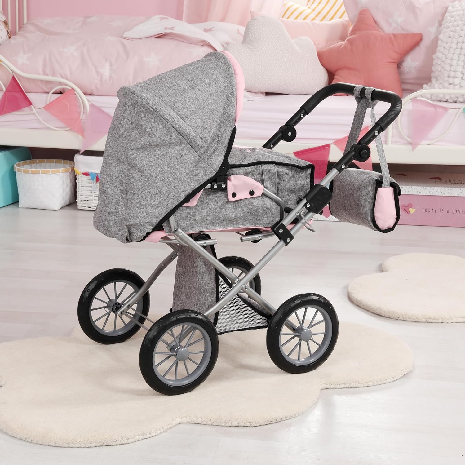 Bayer Design Cochecito de bebé 13633AA muñecas City Star miniatura 4