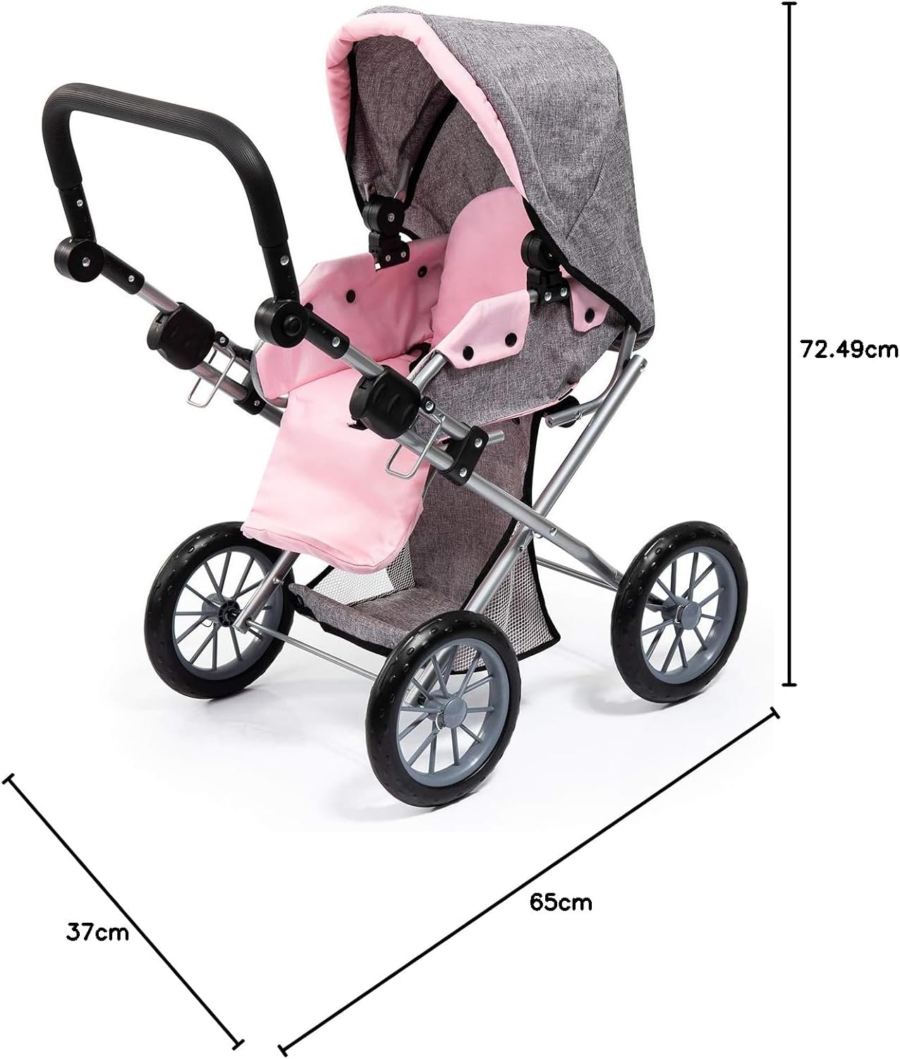 Bayer Design Cochecito de bebé 13633AA muñecas City Star miniatura 8