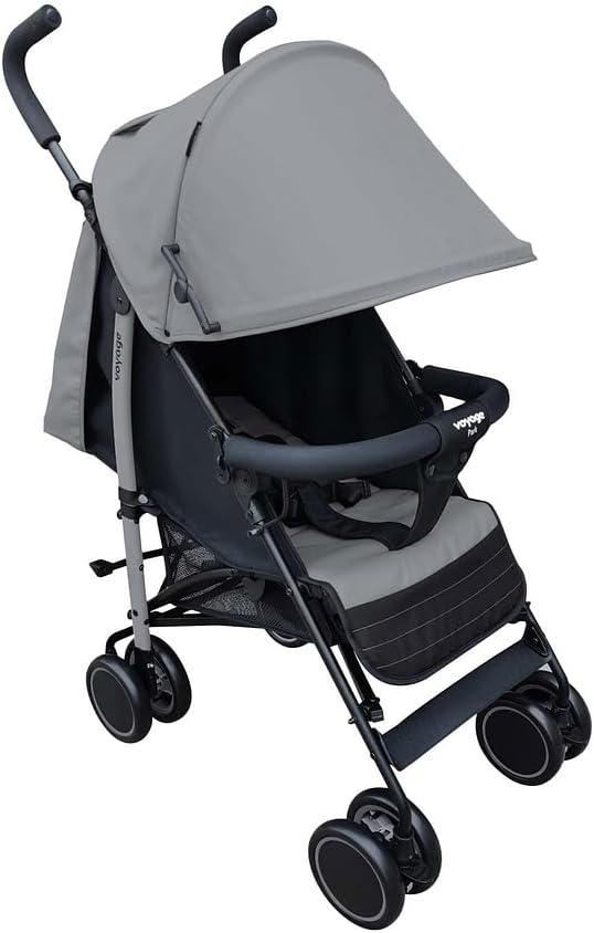 VOYAGE Cochecito de bebé Carrinho Passeio Bebê Park Até 15kgs Cinza miniatura 3