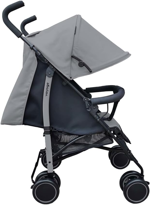 VOYAGE Cochecito de bebé Carrinho Passeio Bebê Park Até 15kgs Cinza miniatura 4