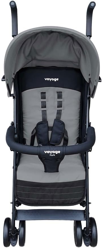 VOYAGE Cochecito de bebé Carrinho Passeio Bebê Park Até 15kgs Cinza miniatura 6