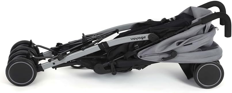 VOYAGE Cochecito de bebé Carrinho Passeio Bebê Park Até 15kgs Cinza miniatura 7