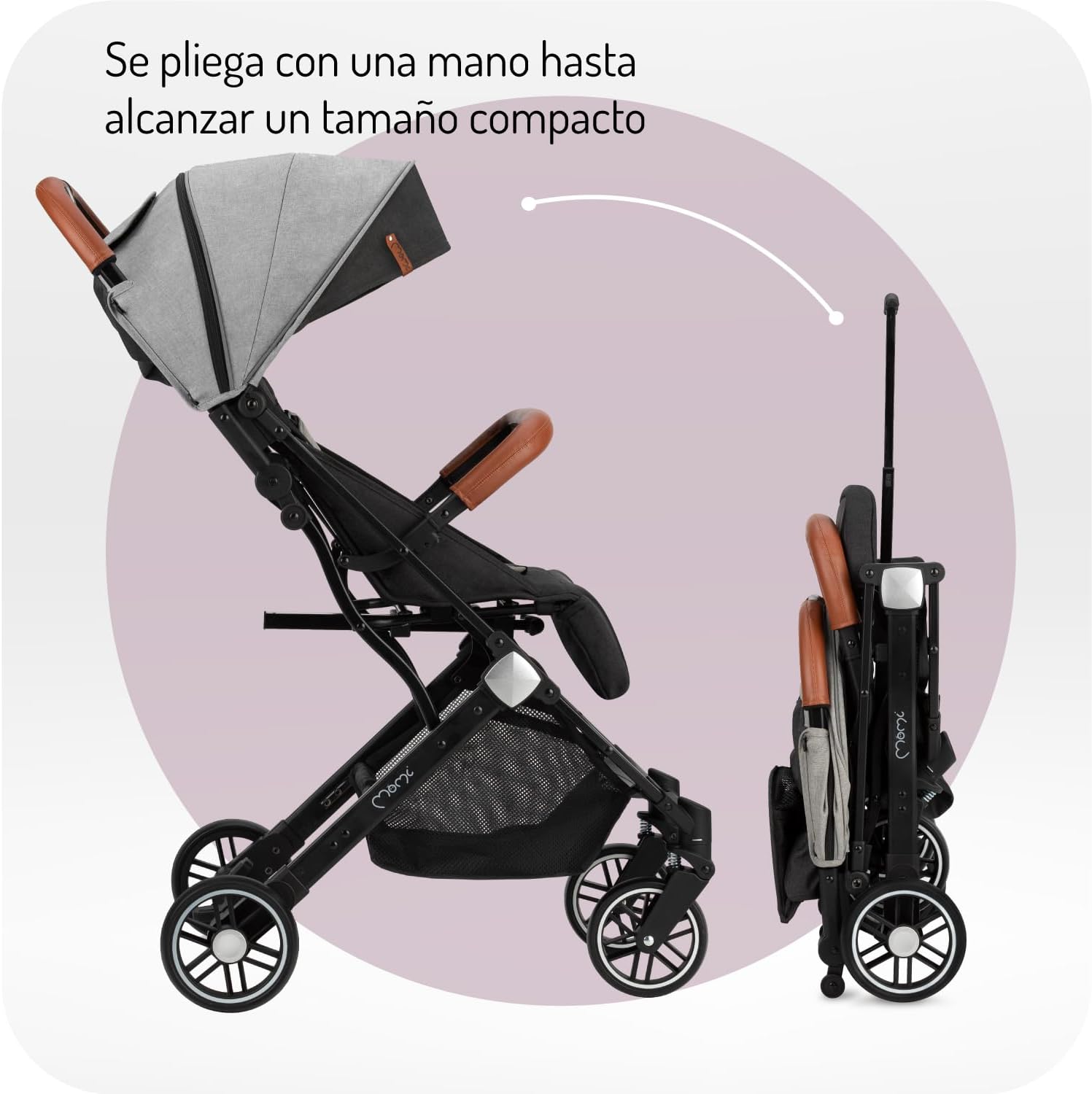 Momi Cochecito de bebé ESTELLE miniatura 7