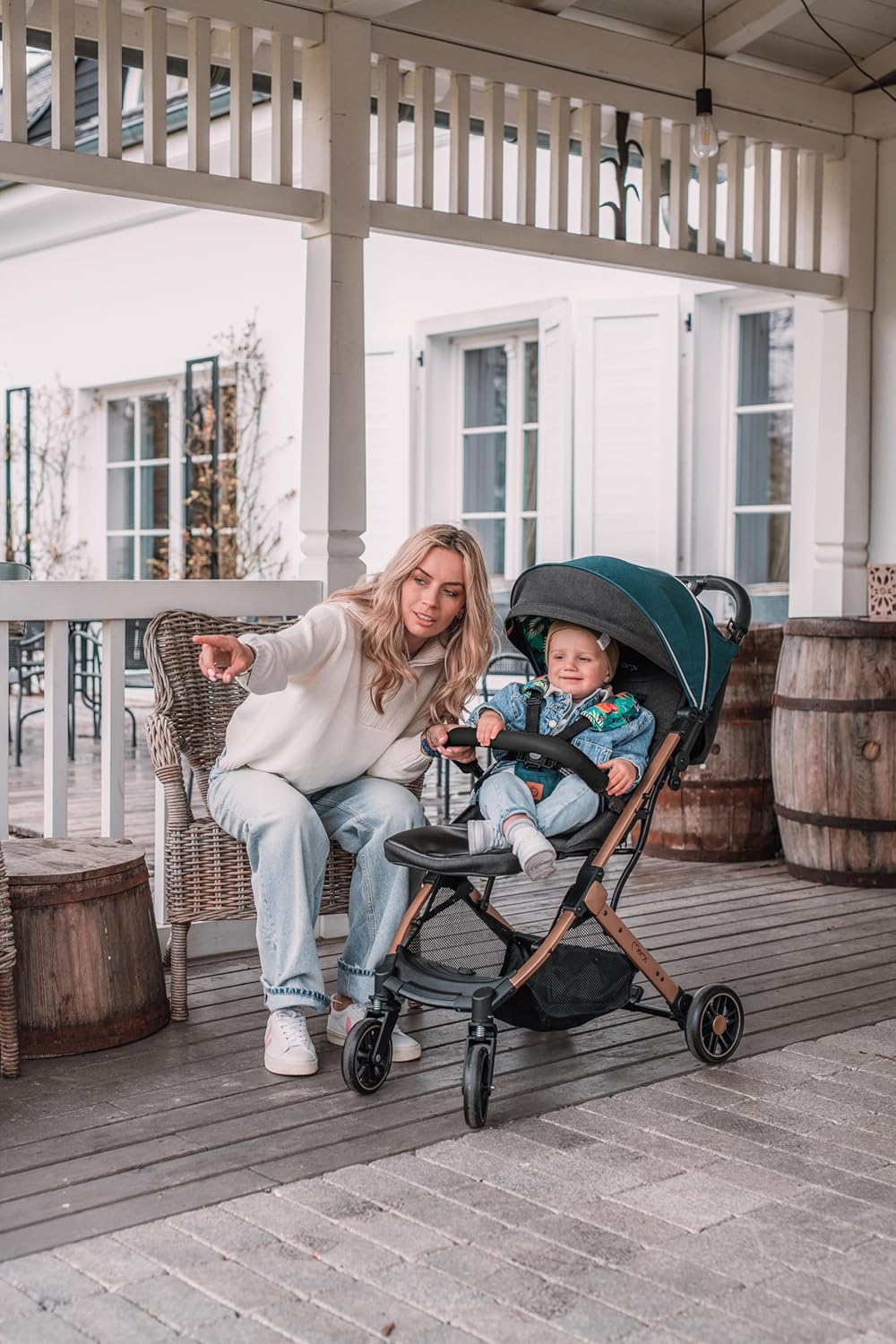 Momi Cochecito de bebé ESTELLE miniatura 16