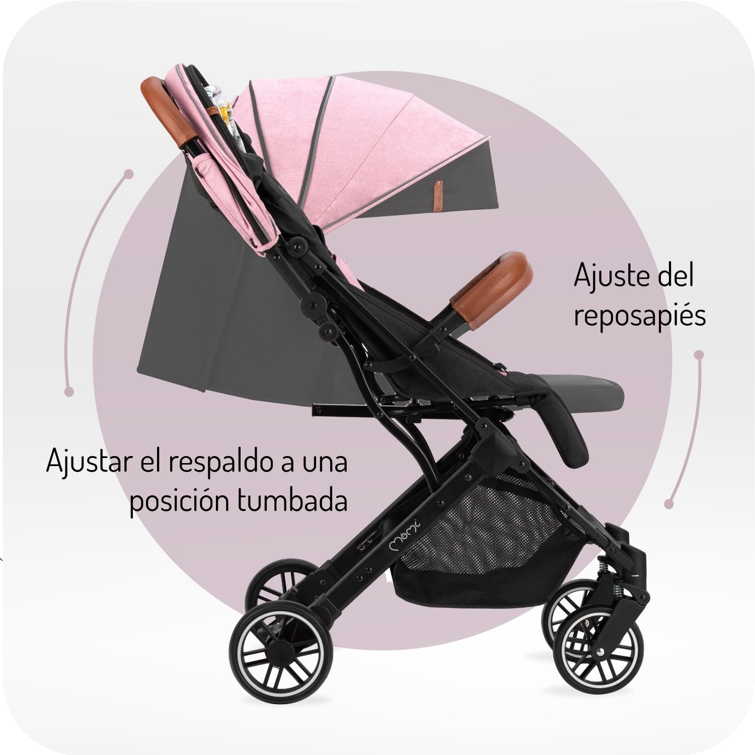 Momi Cochecito de bebé ESTELLE miniatura 6