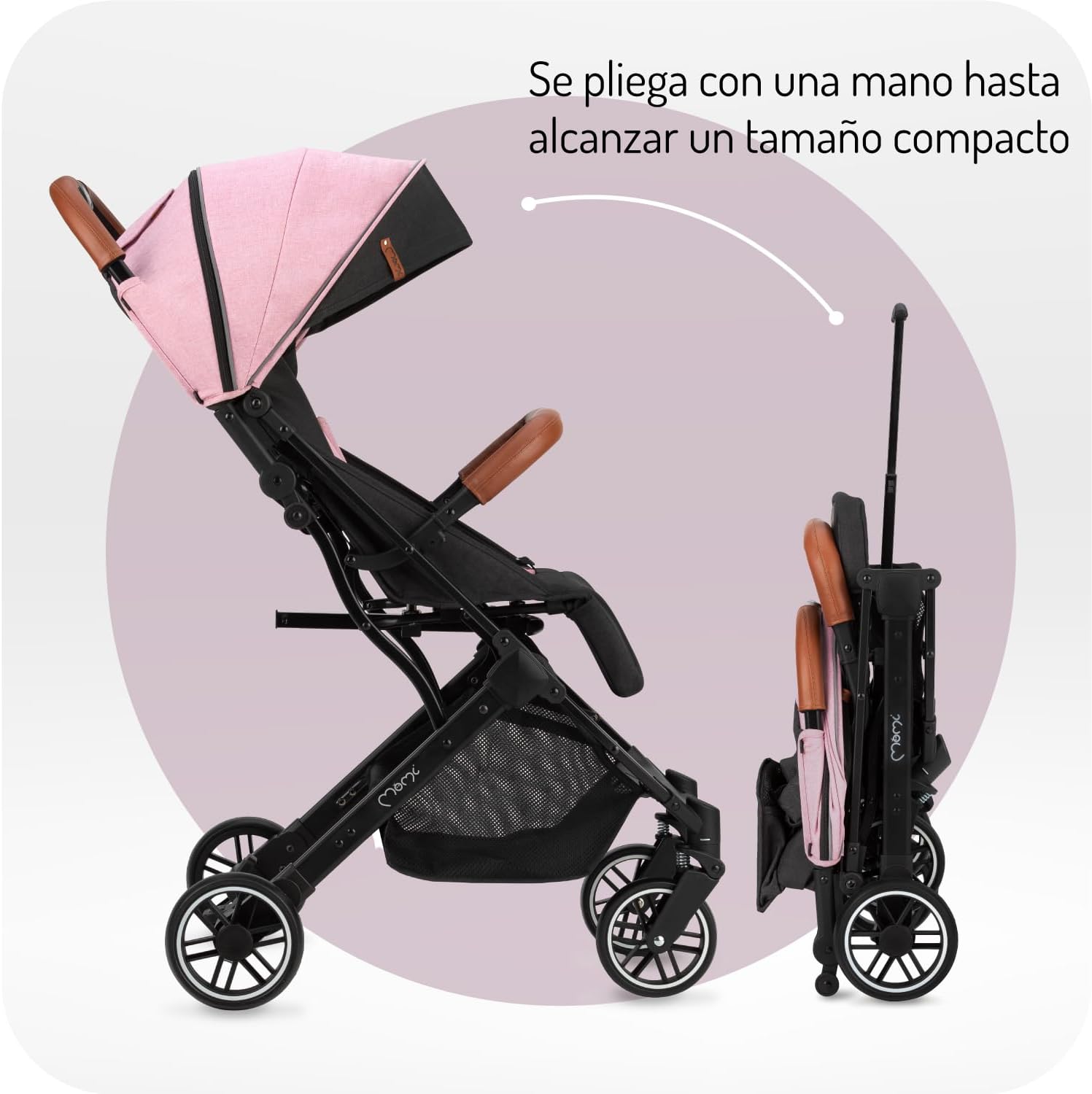 Momi Cochecito de bebé ESTELLE miniatura 7