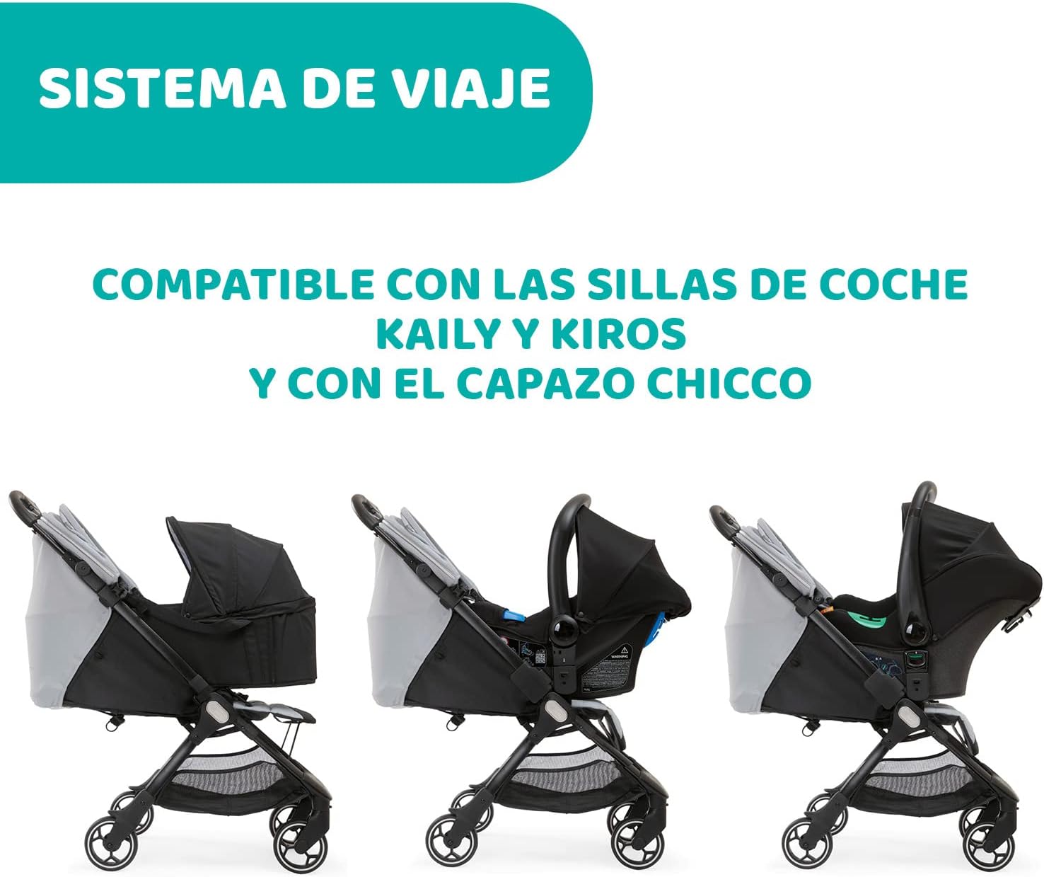 Chicco Cochecito de bebé We 0 Meses-22 Kg miniatura 5
