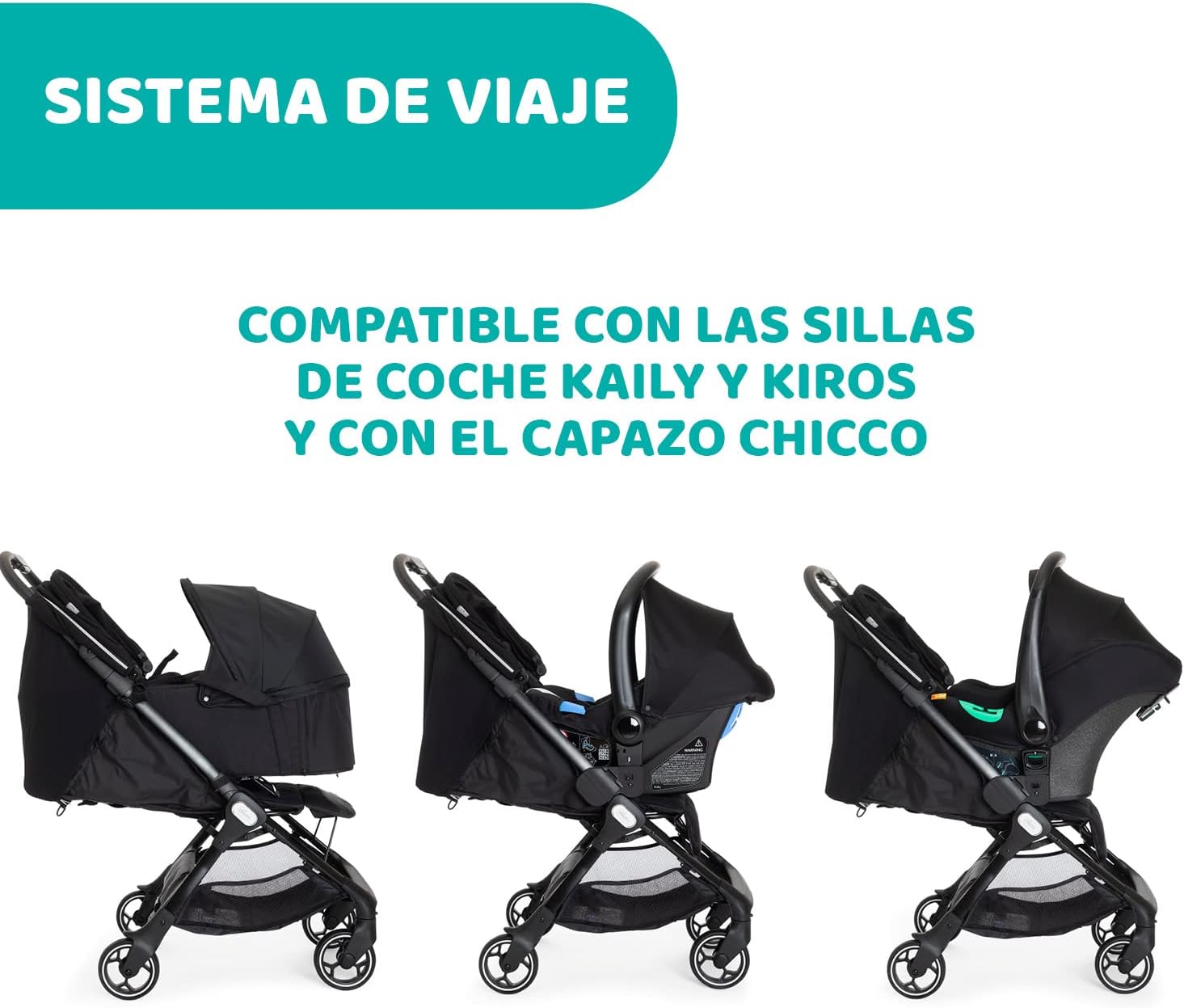 Chicco Cochecito de bebé We 0 Meses-22 Kg miniatura 5