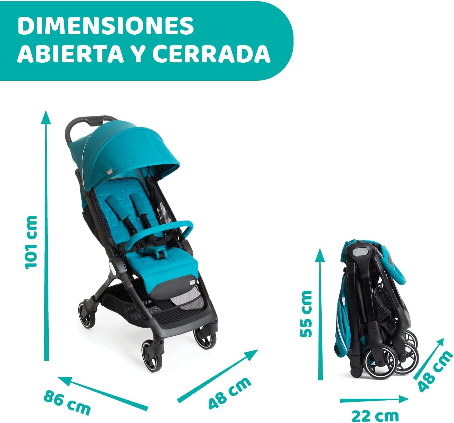 Chicco Cochecito de bebé WE 0 Meses-22 Kg miniatura 4