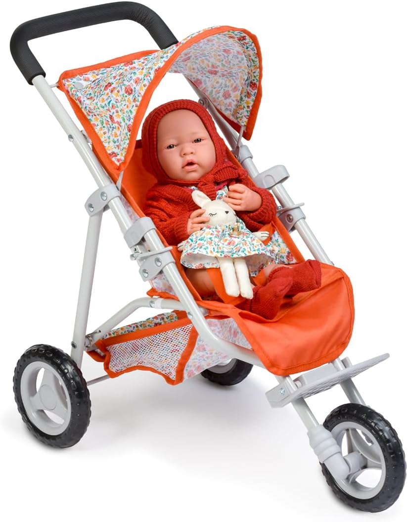 JC TOYS Cochecito de bebé - 3 ruedas miniatura 13