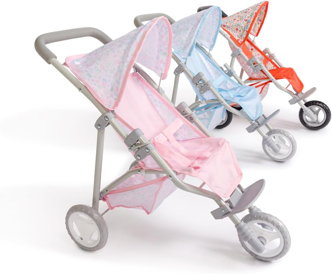 JC TOYS Cochecito de bebé - 3 ruedas miniatura 14