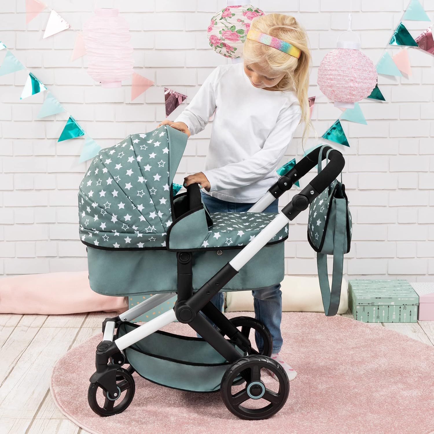 Bayer Design Cochecito de bebé 17058AA muñeca Combi Xeo miniatura 5