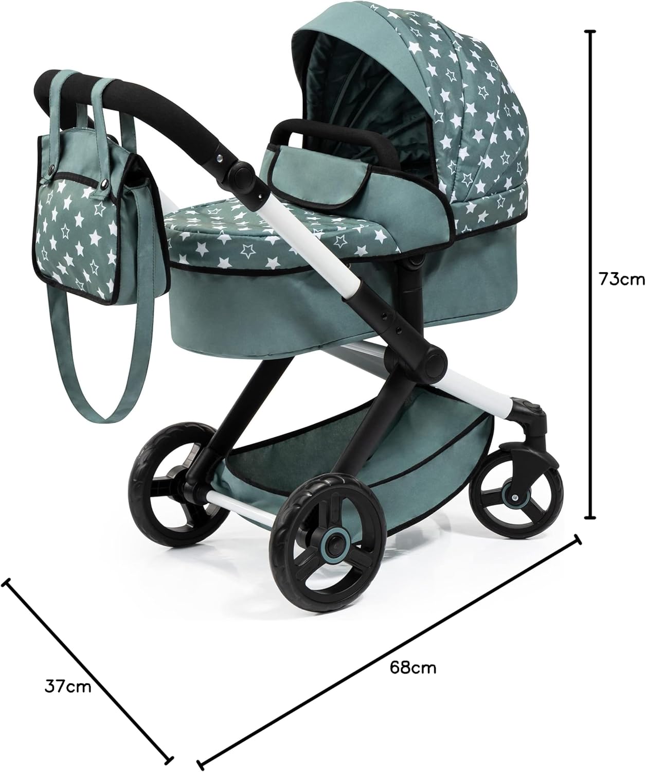 Bayer Design Cochecito de bebé 17058AA muñeca Combi Xeo miniatura 9