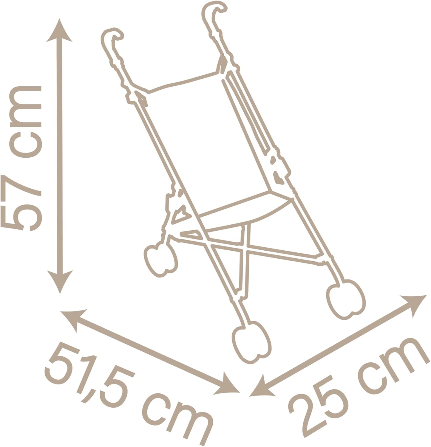 Smoby Cochecito de bebé - Estructura Metal miniatura 9