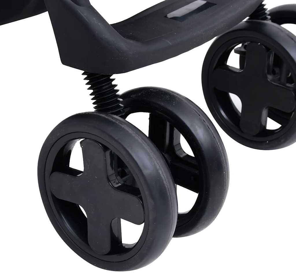 vidaXL Cochecito de bebé Bebés 2 en 1 Sillita Corredor Canasta miniatura 6