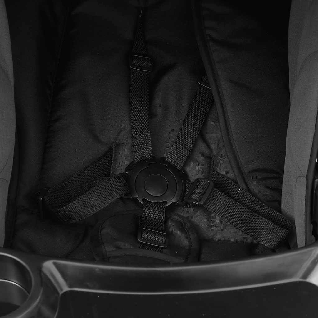 vidaXL Cochecito de bebé Bebés 2 en 1 Sillita Corredor Canasta miniatura 7