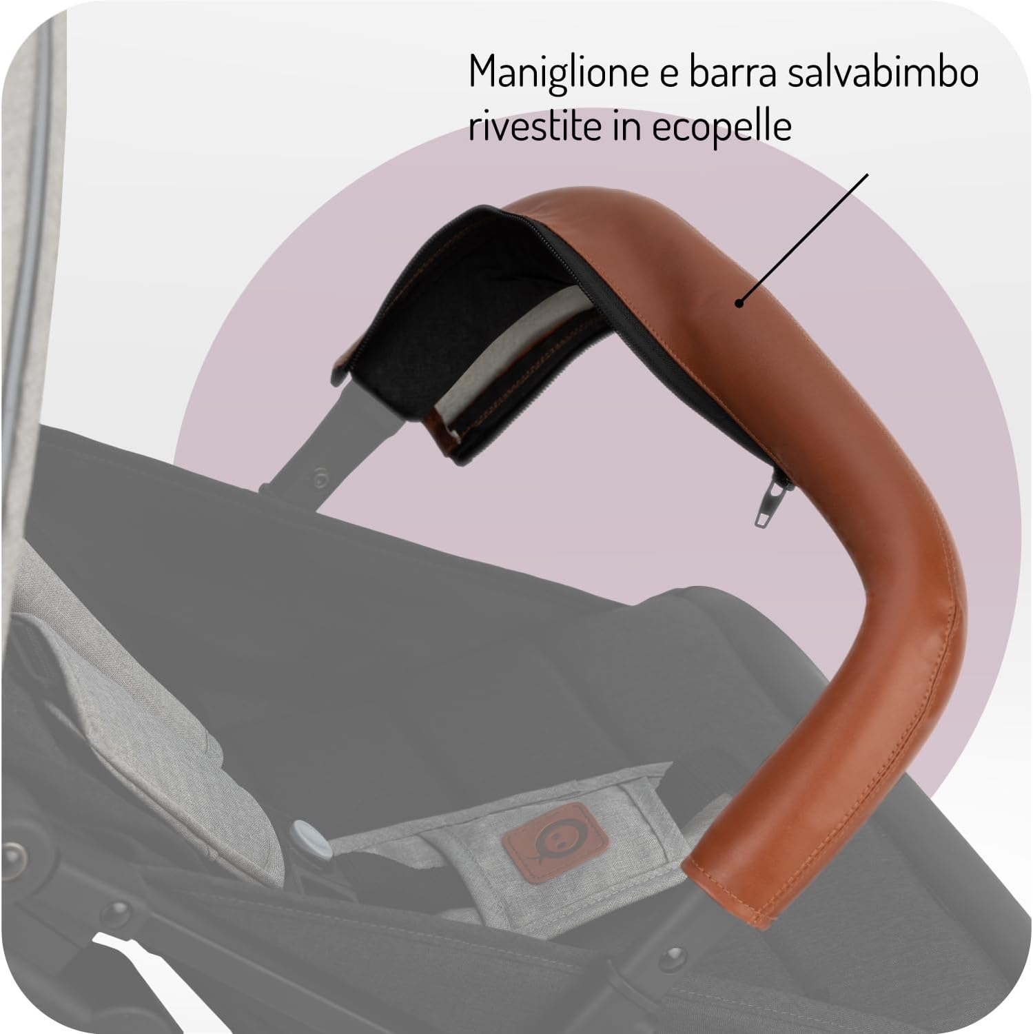 Momi Cochecito de bebé ESTELLE miniatura 5