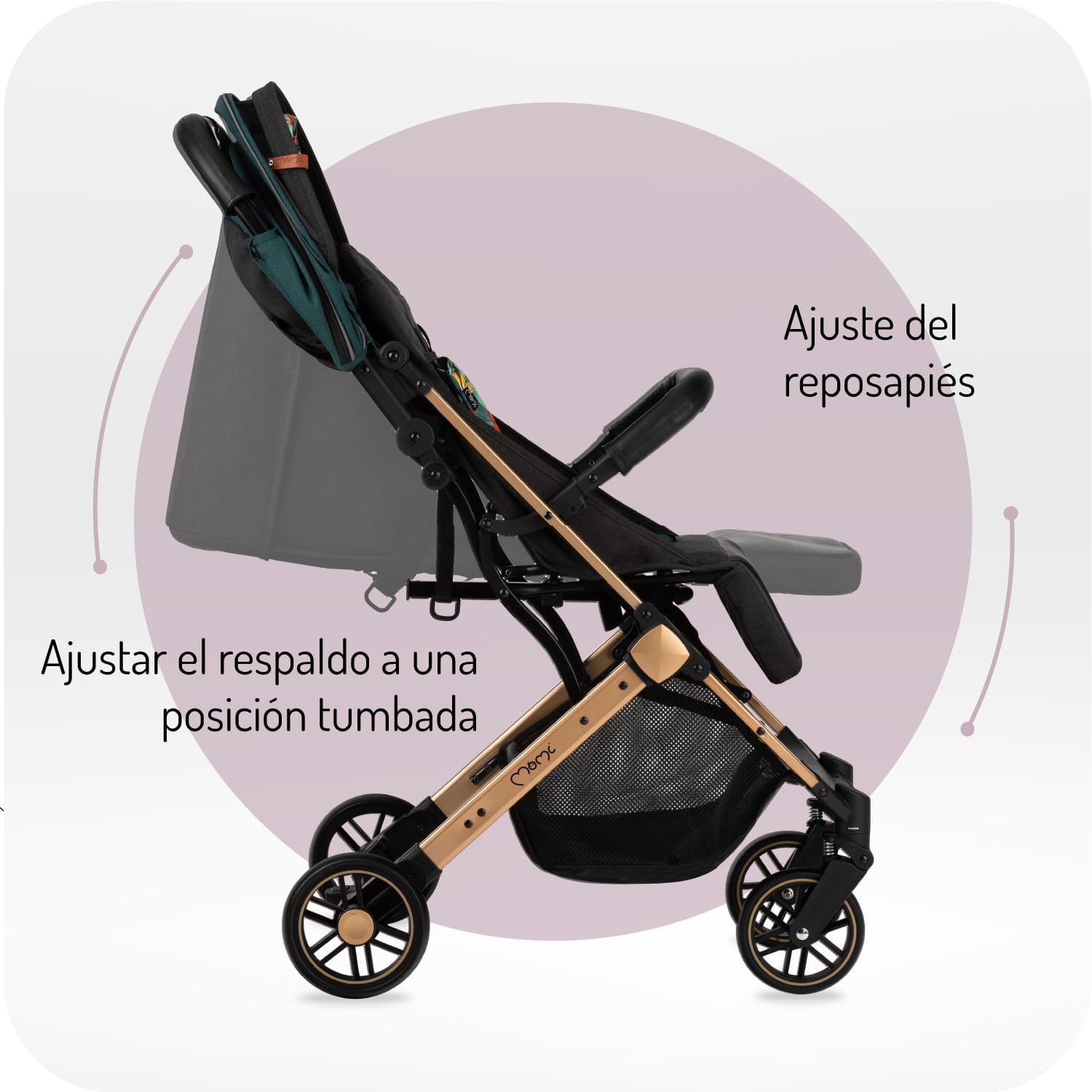 Momi Cochecito de bebé ESTELLE a partir 6 meses miniatura 6