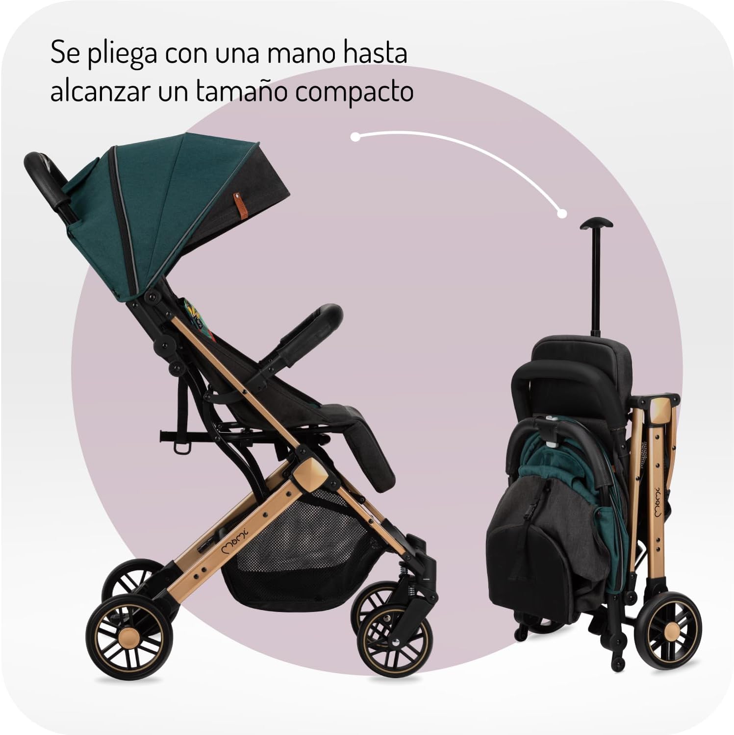 Momi Cochecito de bebé ESTELLE a partir 6 meses miniatura 7