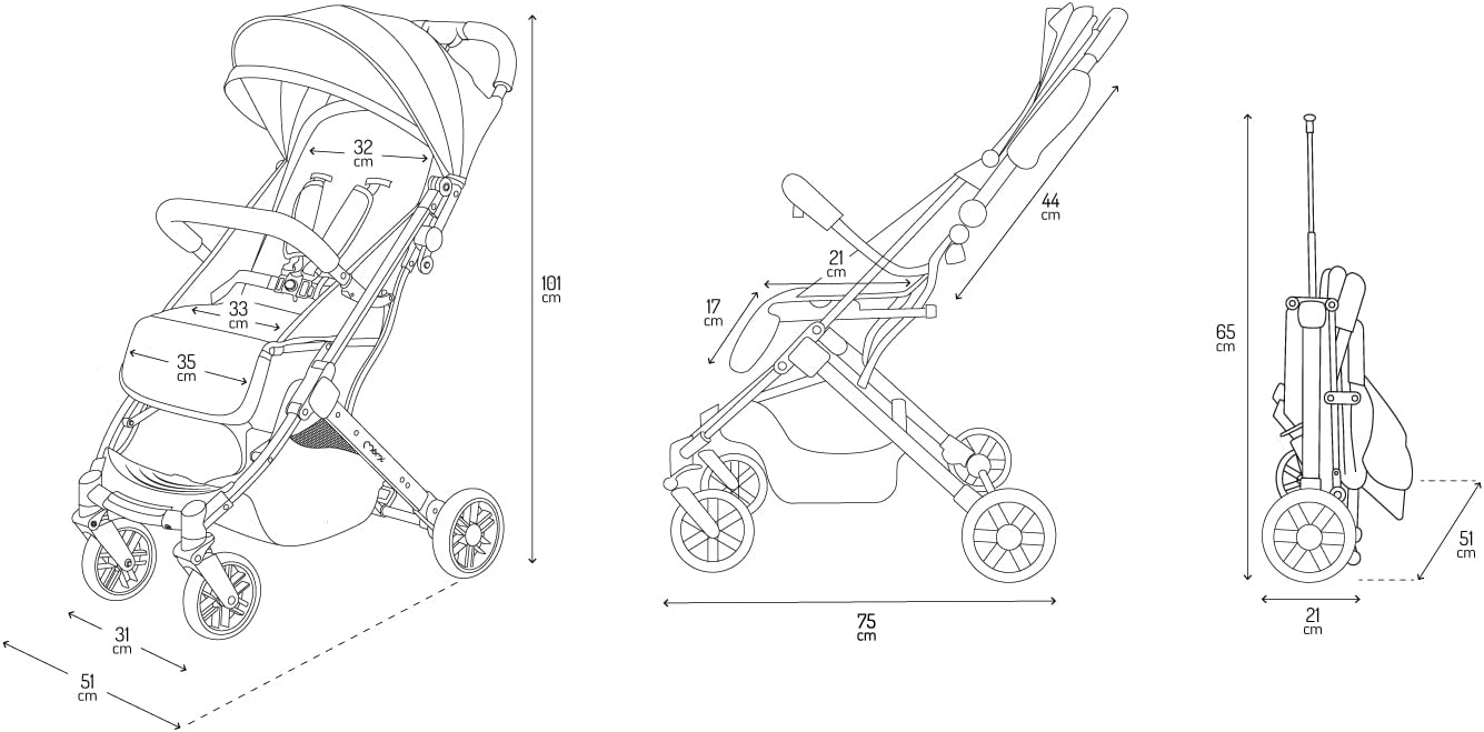Momi Cochecito de bebé ESTELLE a partir 6 meses miniatura 8