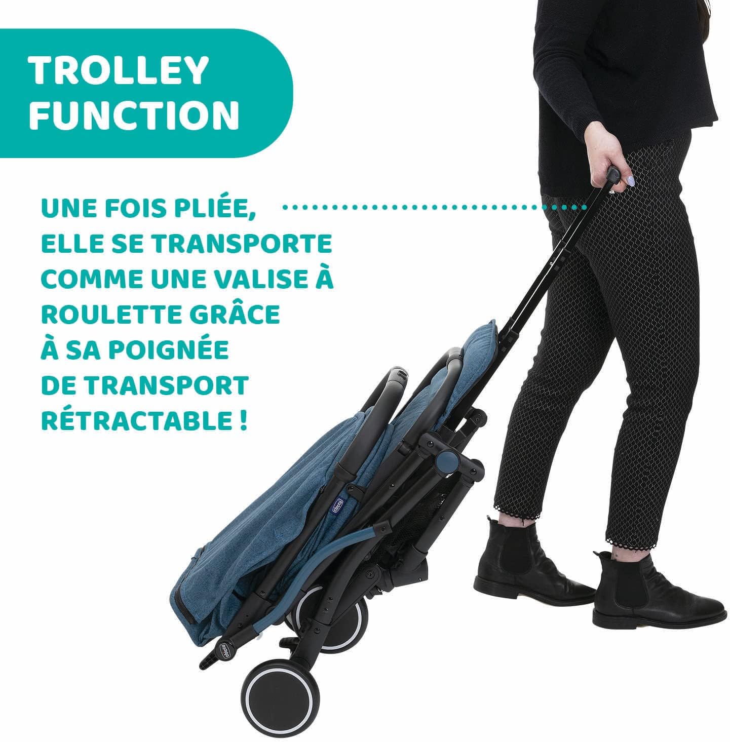 Chicco Cochecito de bebé Trolley Me 0 Meses hasta 15 kg miniatura 3