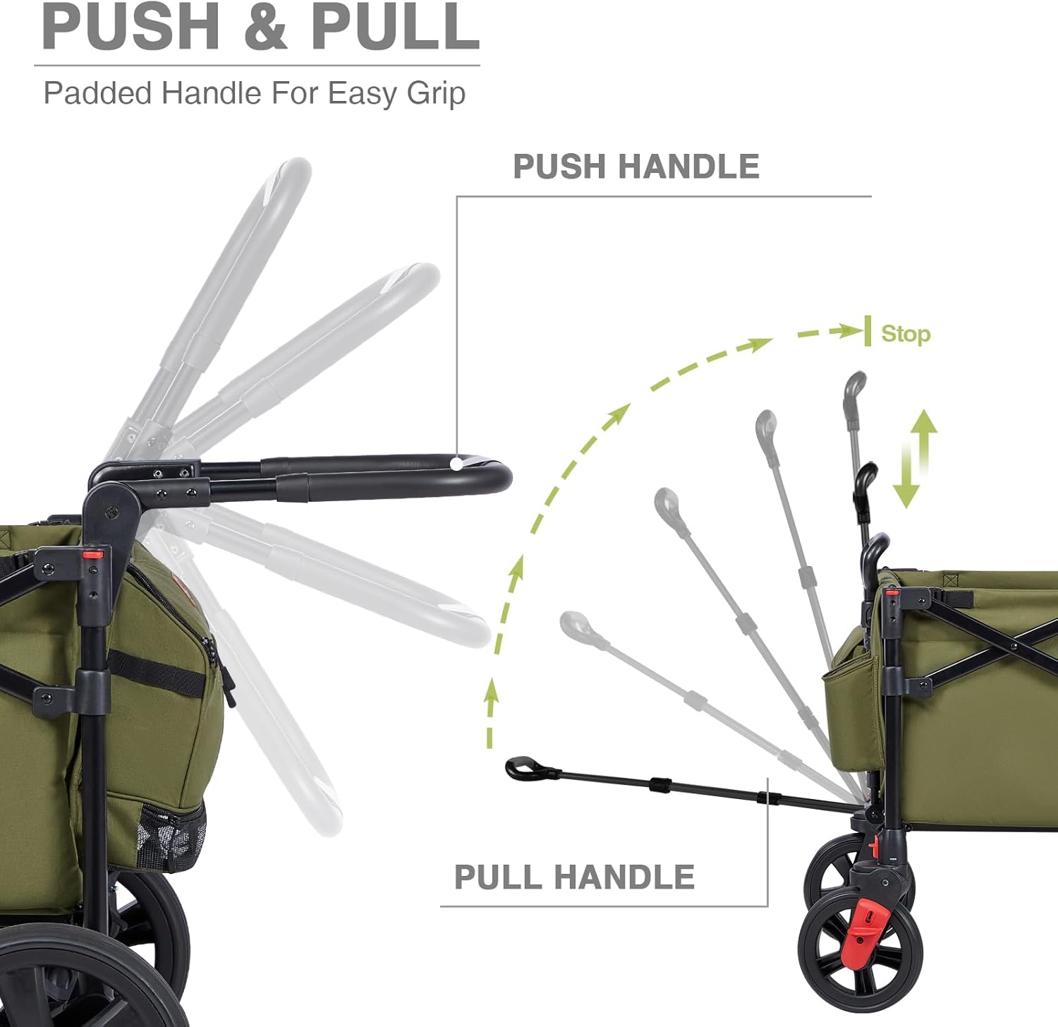 EVER ADVANCED Cochecito de bebé Plegables Dos Carga miniatura 5