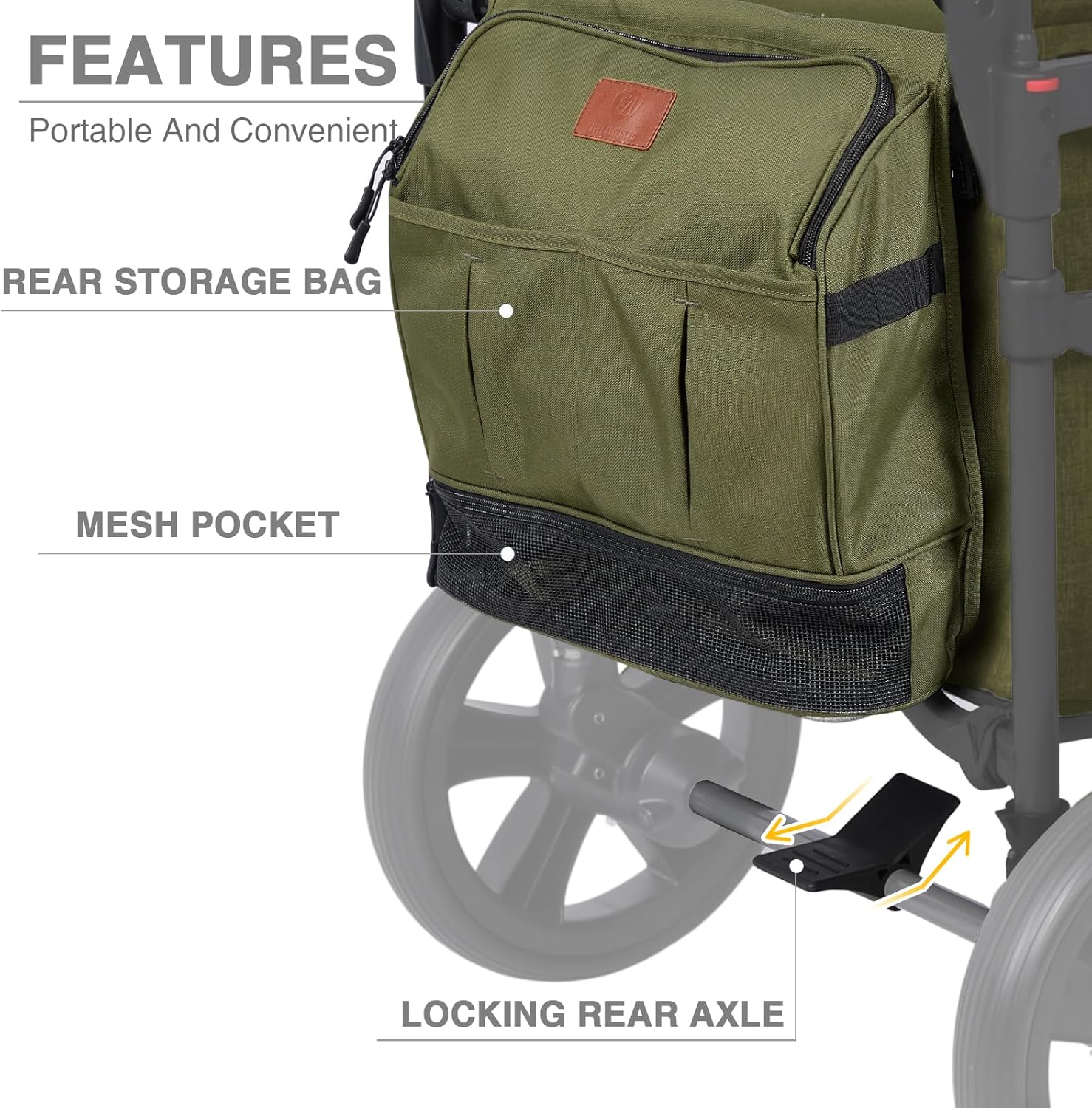 EVER ADVANCED Cochecito de bebé Plegables Dos Carga miniatura 6