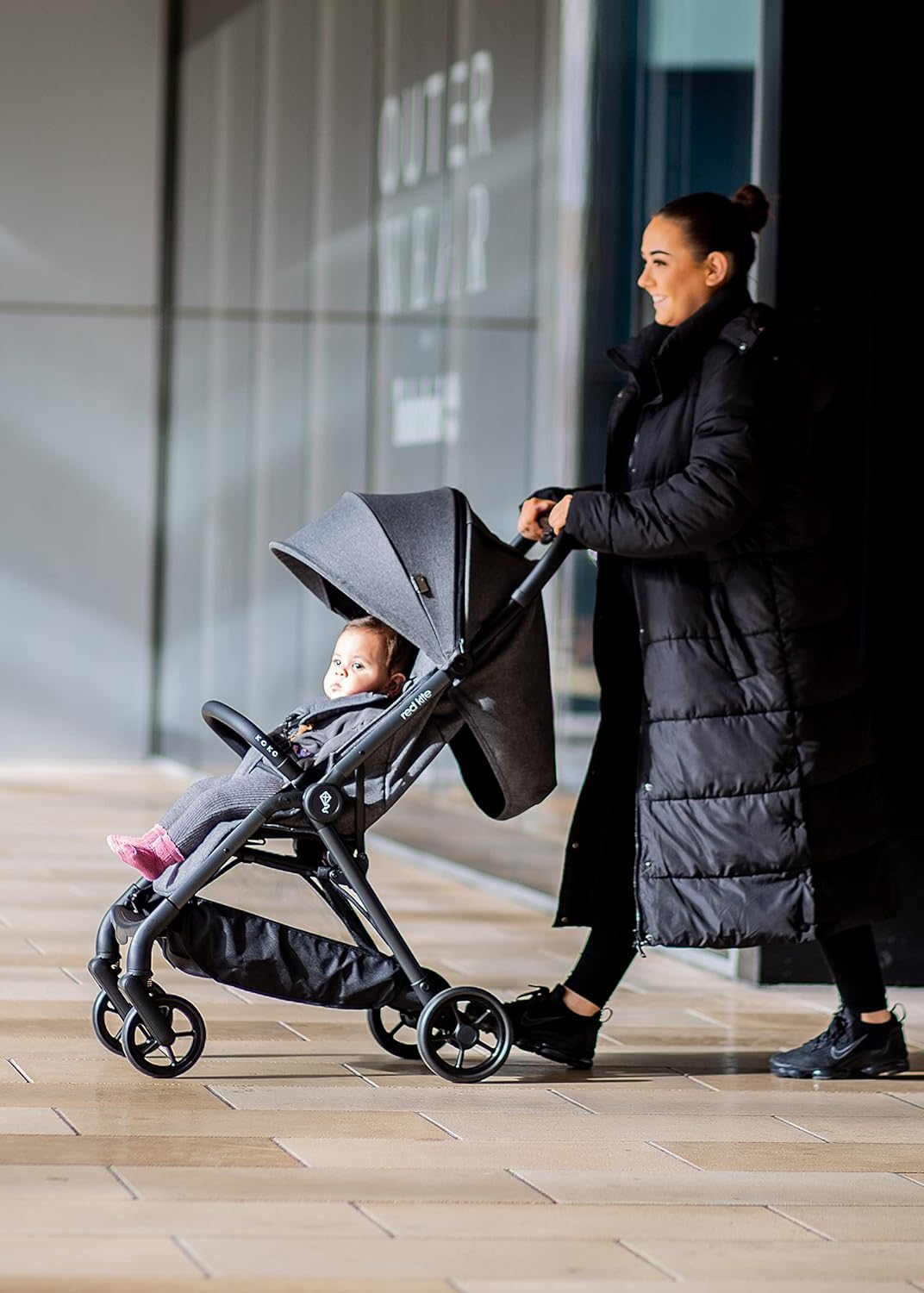 Red Kite Cochecito de bebé Push Me Koko Slate miniatura 8