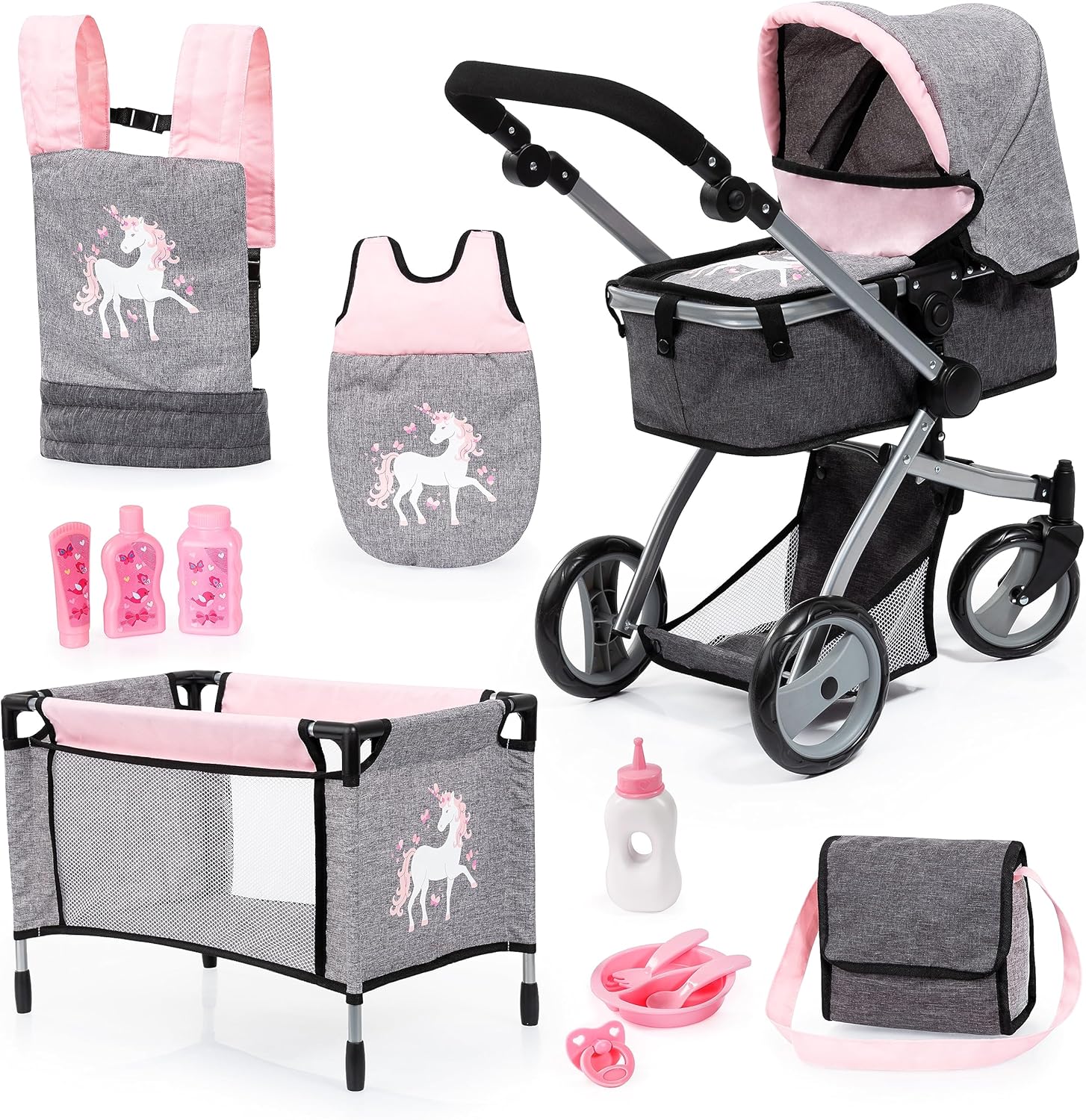 Bayer Design Cochecito de bebé 18333AC muñeca miniatura 2