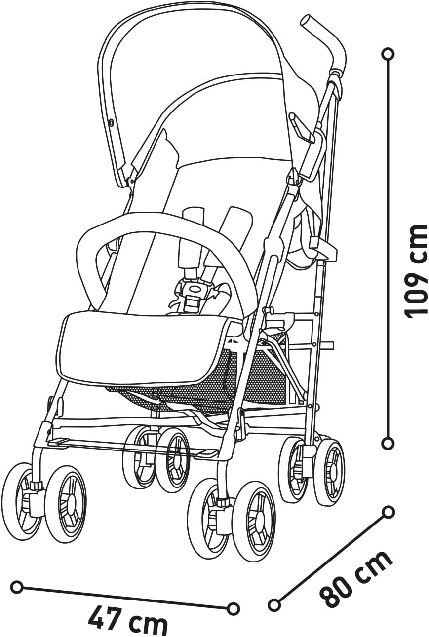 Asalvo Cochecito de bebé TROTTER PLUS miniatura 10