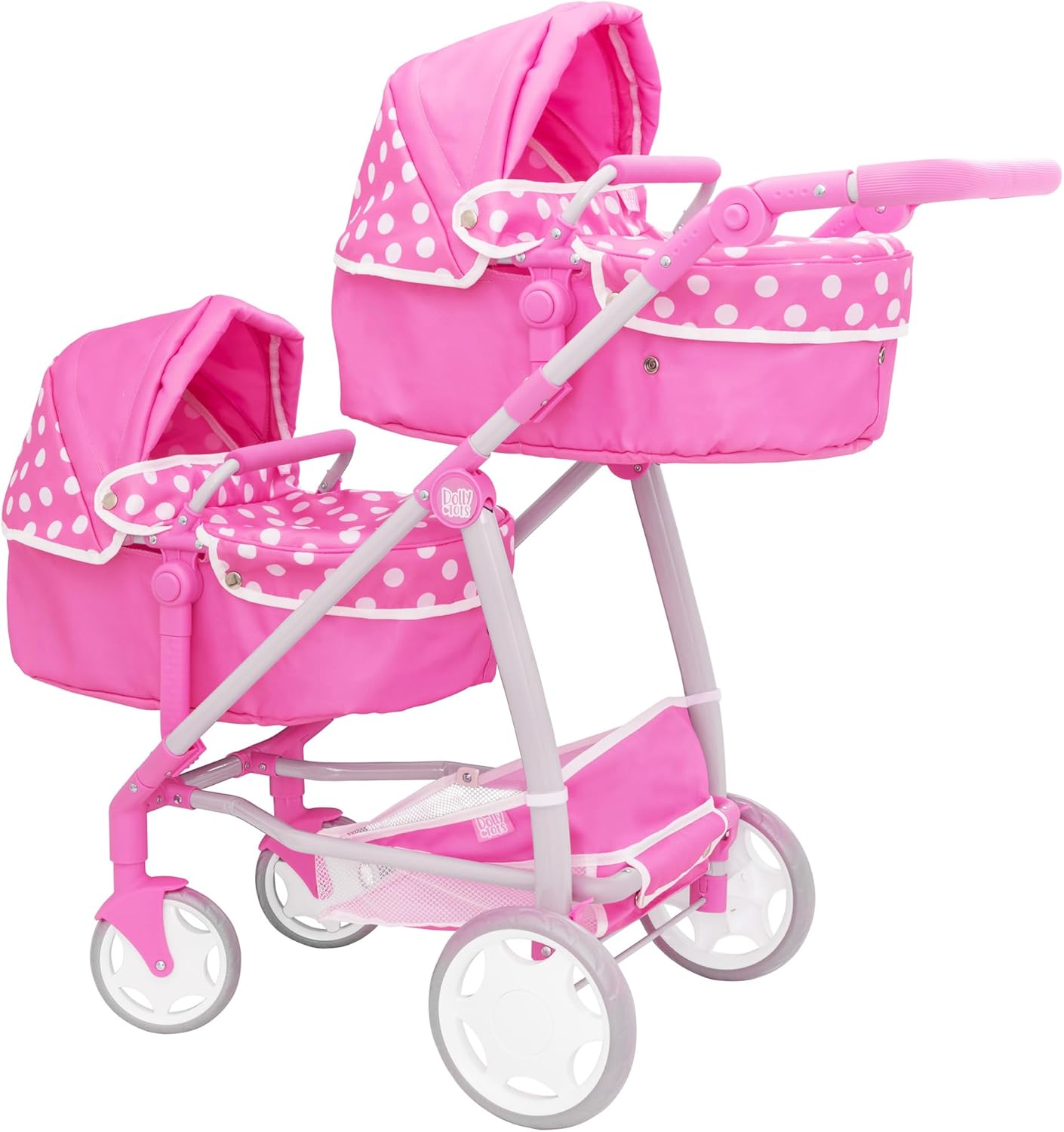 Dolly Tots Cochecito de bebé Doble miniatura 2