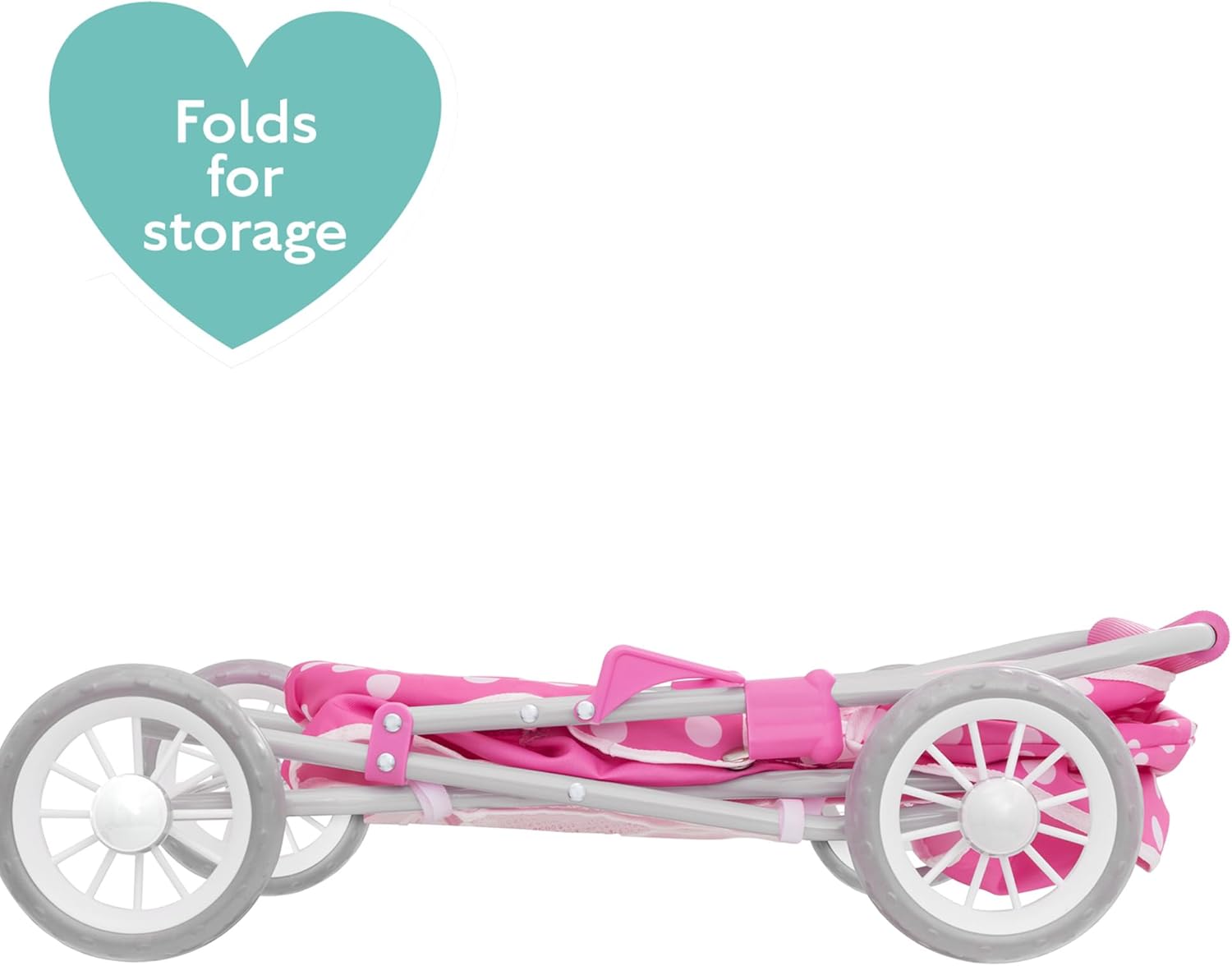 Dolly Tots Cochecito de bebé Dolly Tots Cutie miniatura 6