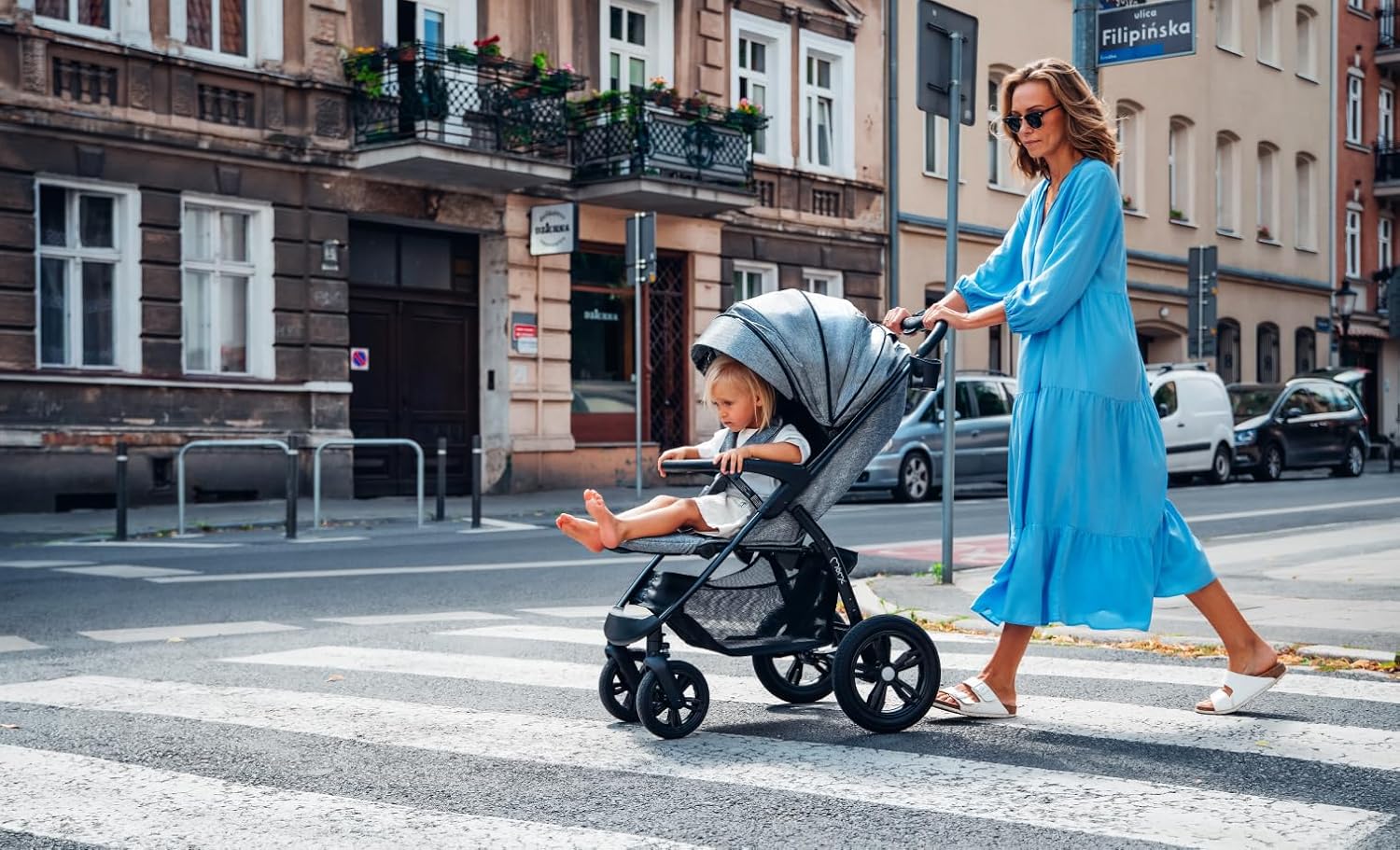 Momi Cochecito de bebé MIYA EVA a partir 6 meses miniatura 16