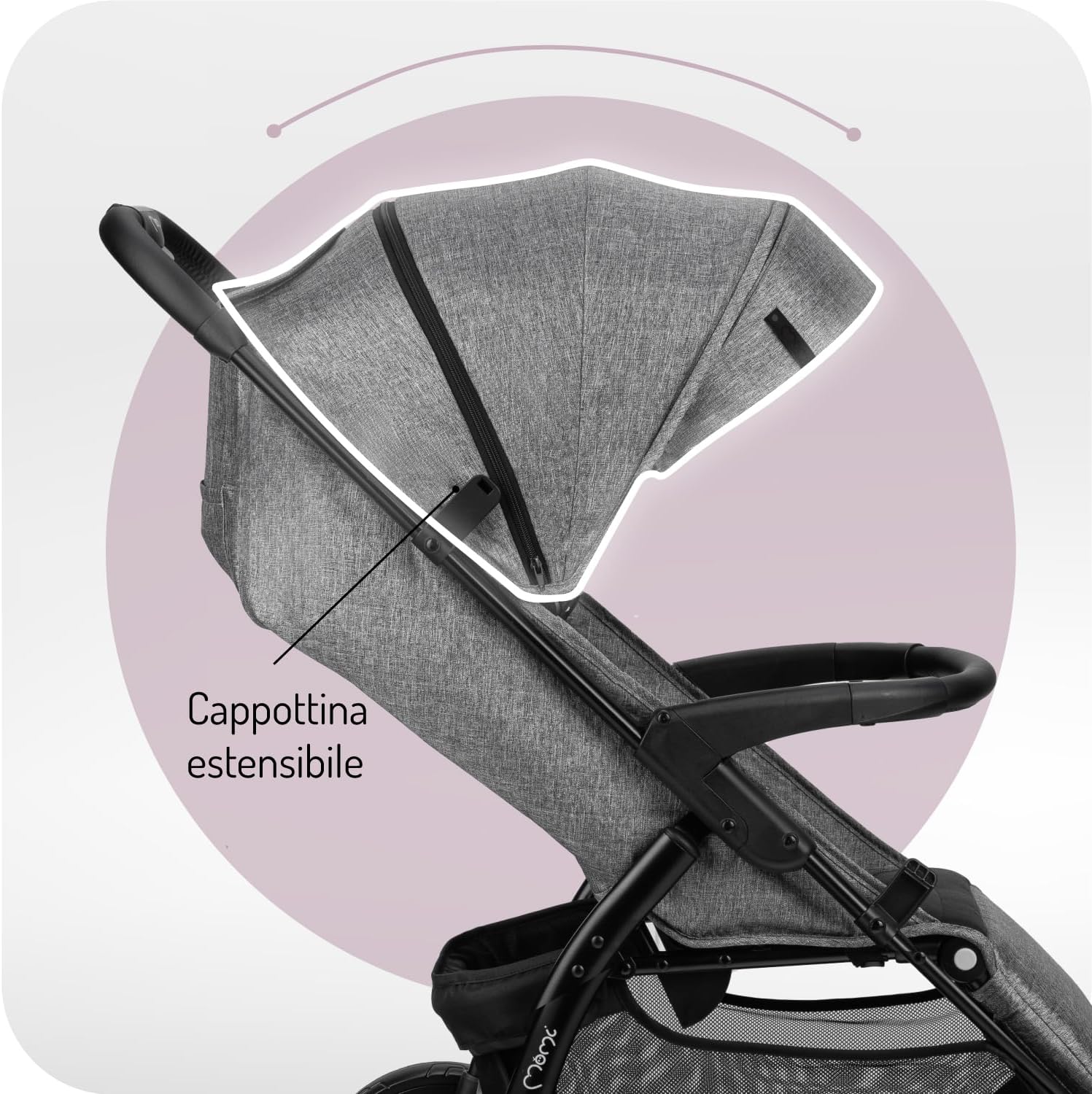 Momi Cochecito de bebé MIYA EVA a partir 6 meses miniatura 5