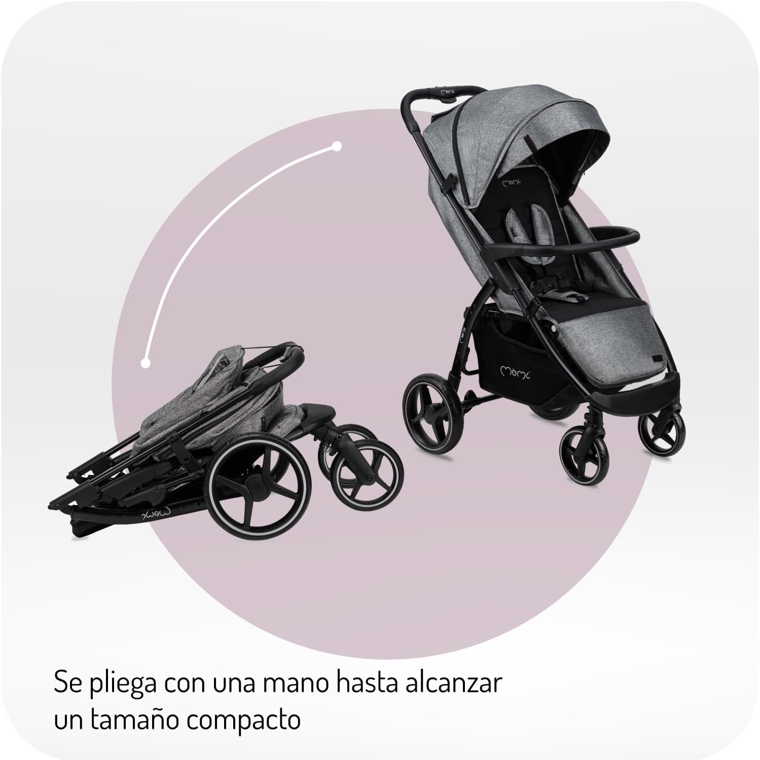 Momi Cochecito de bebé MIYA EVA a partir 6 meses miniatura 7