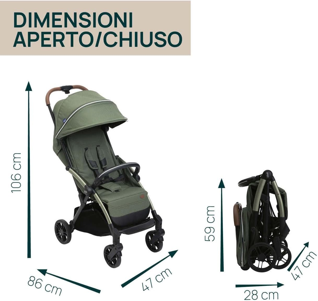 Chicco Cochecito de bebé Passeggino 4 ruote Chicco miniatura 3