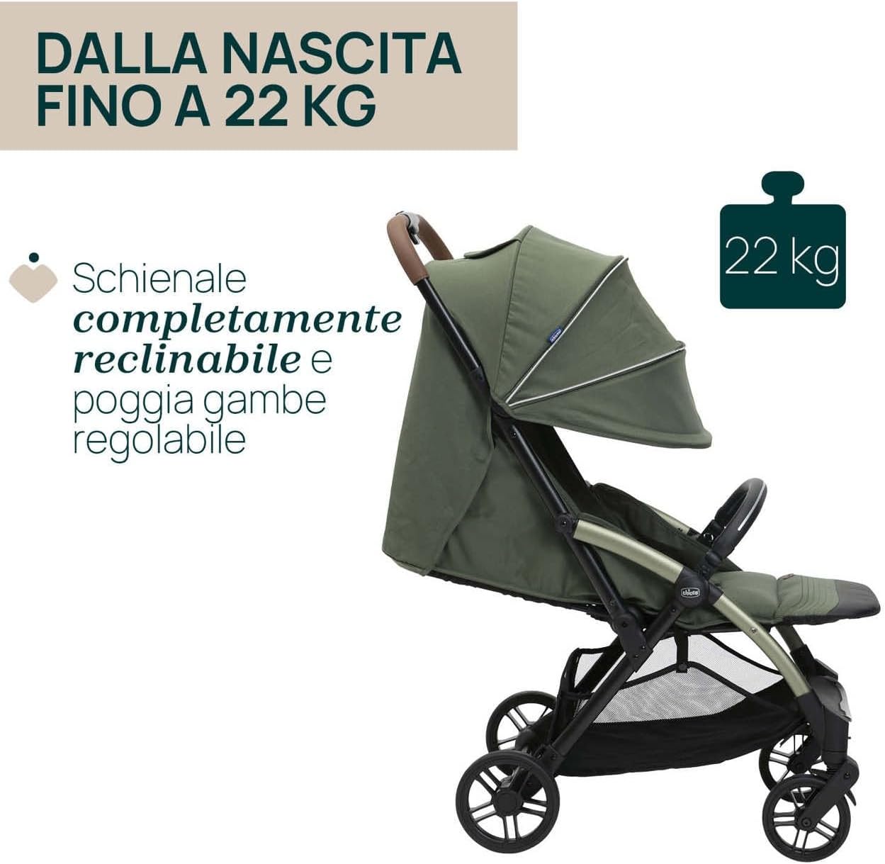 Chicco Cochecito de bebé Passeggino 4 ruote Chicco miniatura 6