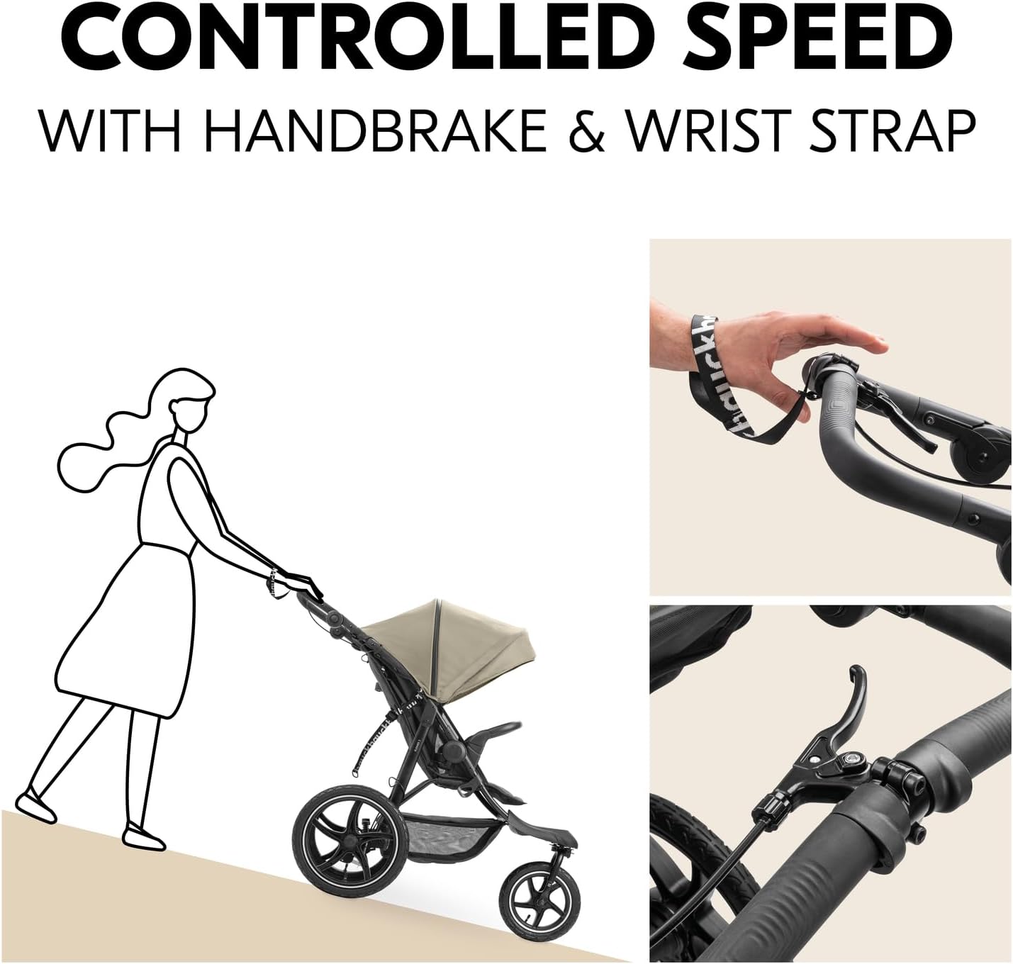 hauck Cochecito de bebé Runner 3 miniatura 4