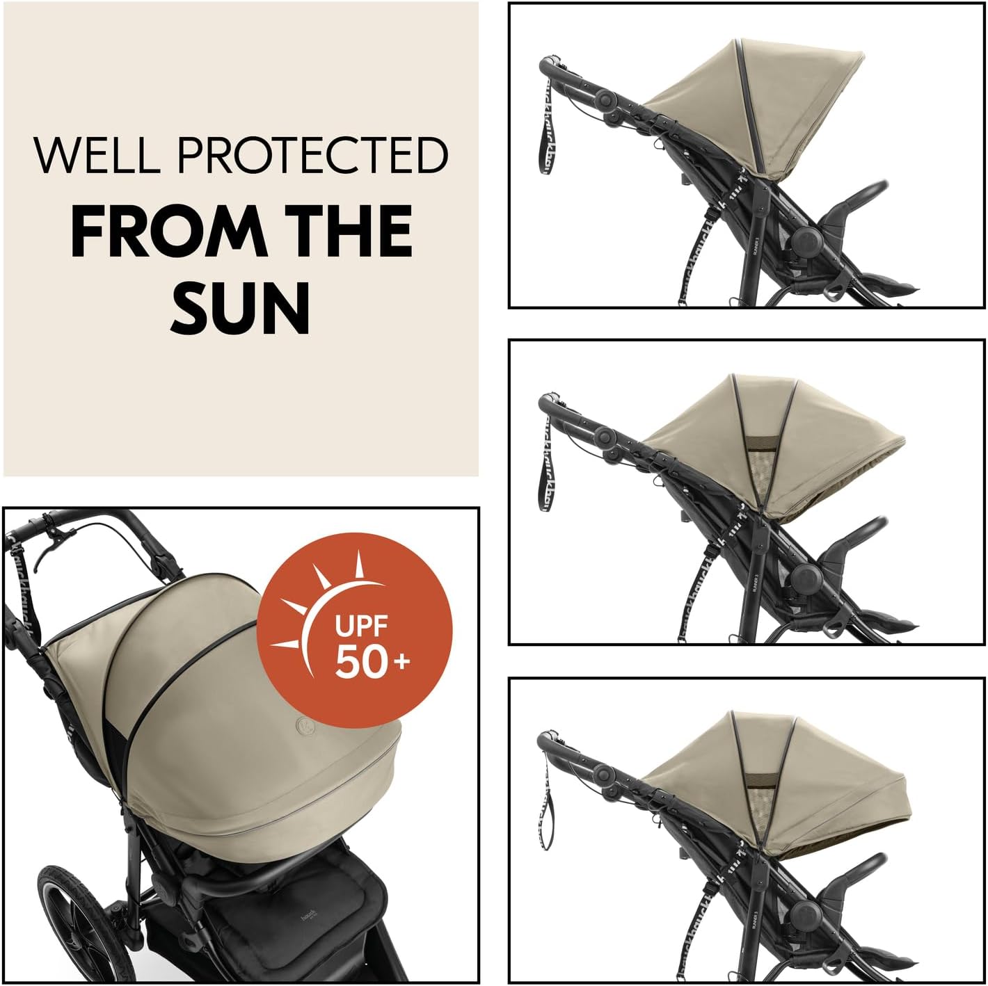 hauck Cochecito de bebé Runner 3 miniatura 6