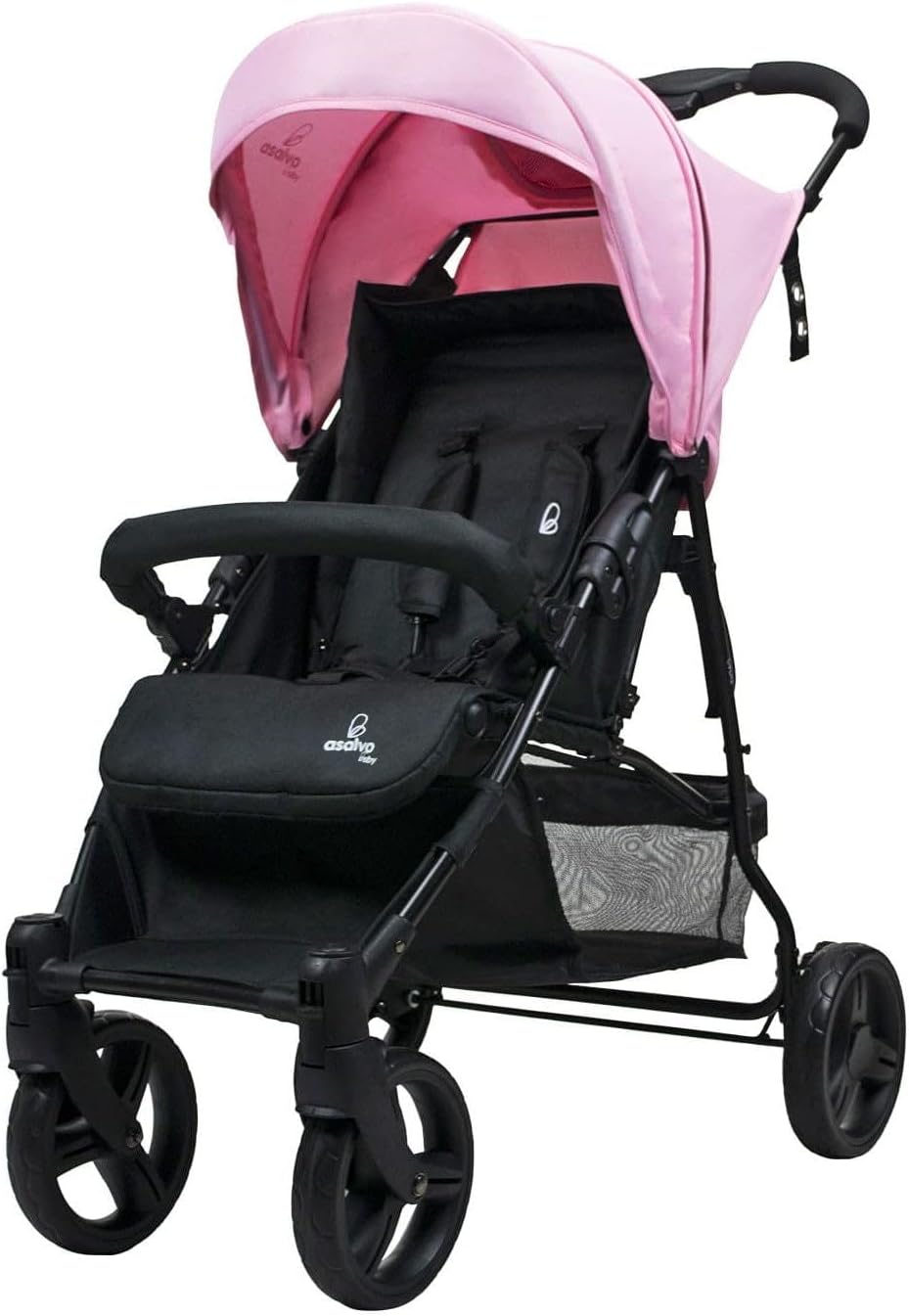 Asalvo Cochecito de bebé CÁDIZ. Respaldo Reclinable. Máxima Seguridad