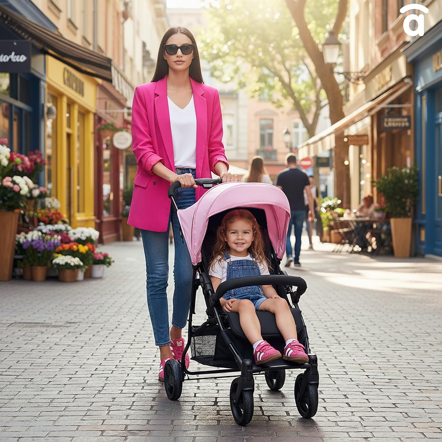 Asalvo Cochecito de bebé CÁDIZ. Respaldo Reclinable. Máxima Seguridad miniatura 4
