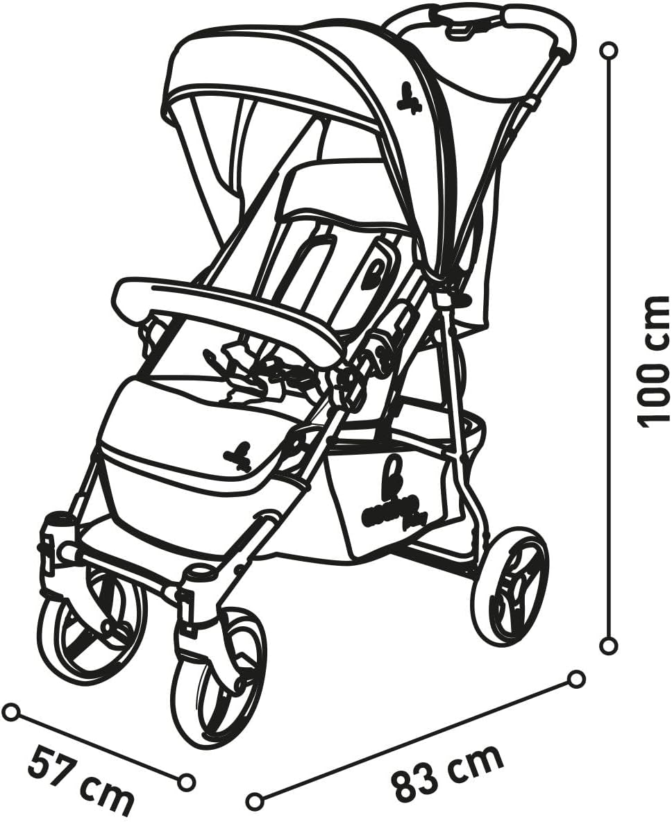 Asalvo Cochecito de bebé CÁDIZ Ultraligera miniatura 5