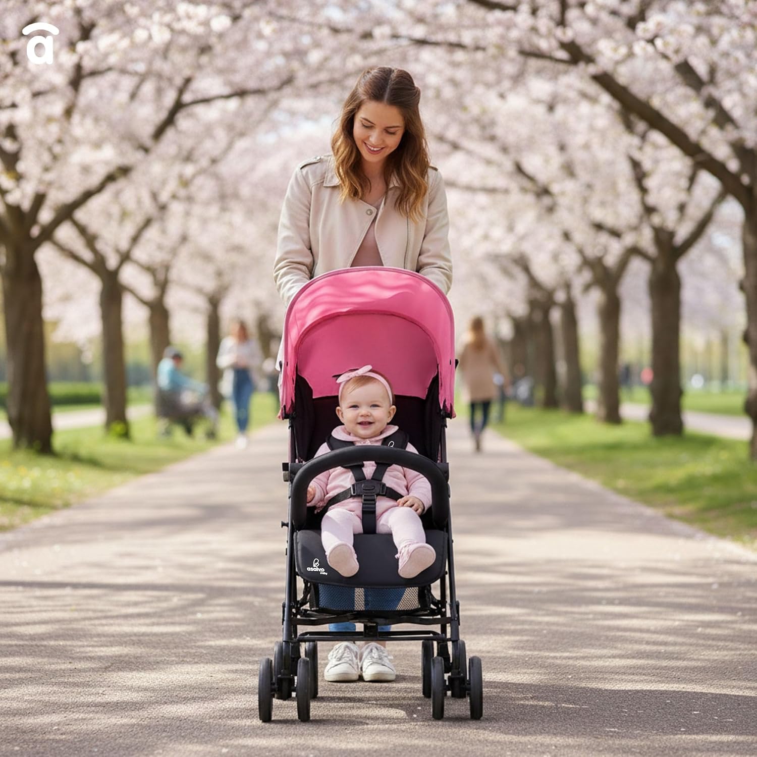 Asalvo Cochecito de bebé TROTTER PLUS miniatura 3