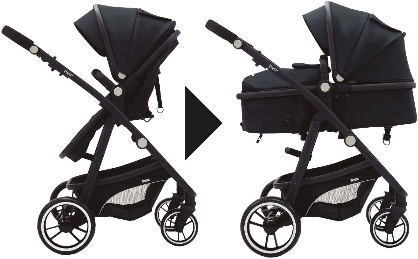 Asalvo Cochecito de bebé TWO+ 2 Trío Convertible 3 en 1 miniatura 8
