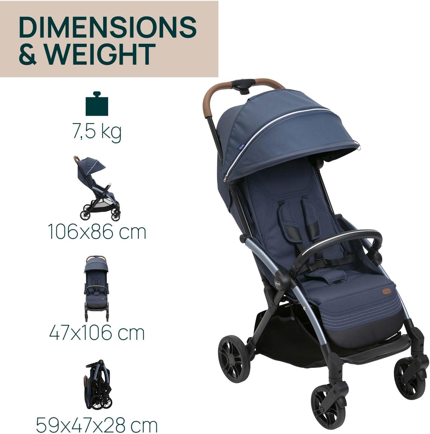 Chicco Cochecito de bebé Goody XPlus miniatura 4