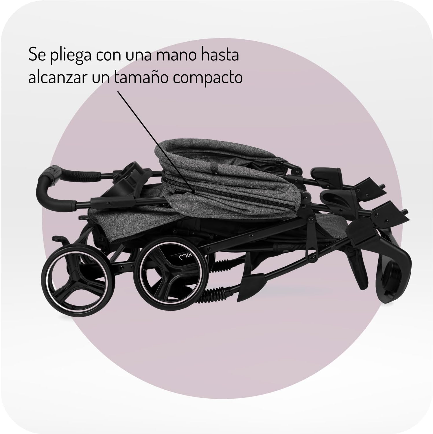 Momi Cochecito de bebé MoMi ISLA miniatura 6